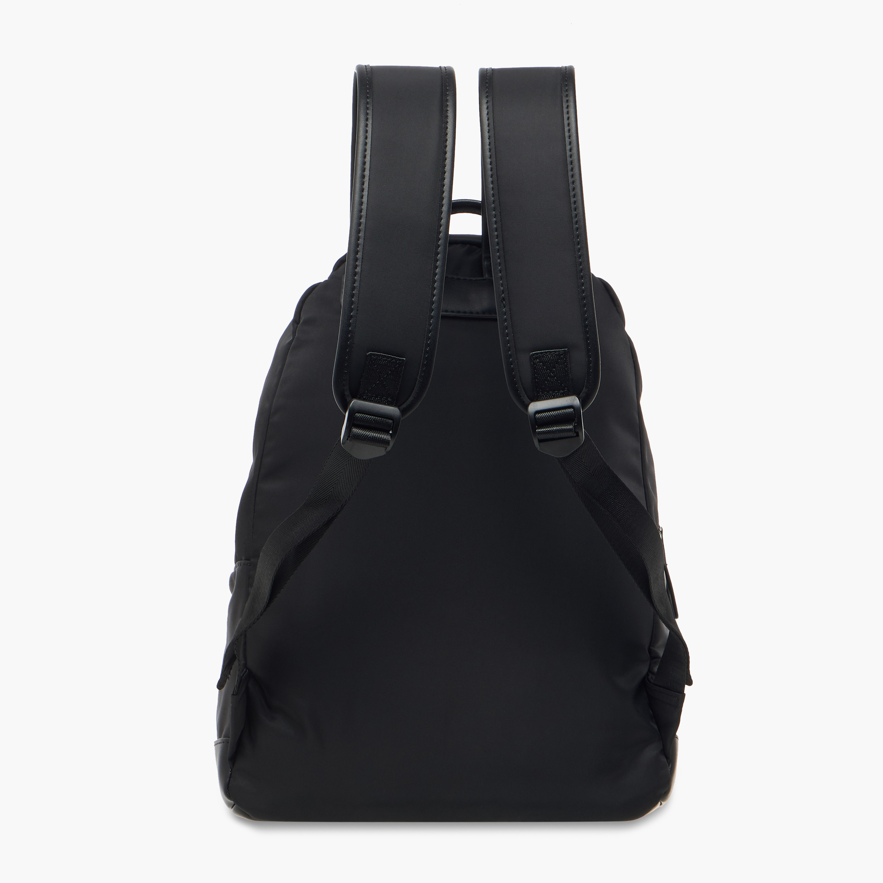 Lee Cooper Solid School Backpack with Adjustable Straps and Zip Closure - 30x13x41 cm-women-bagsandwallets-backpacks-image-5