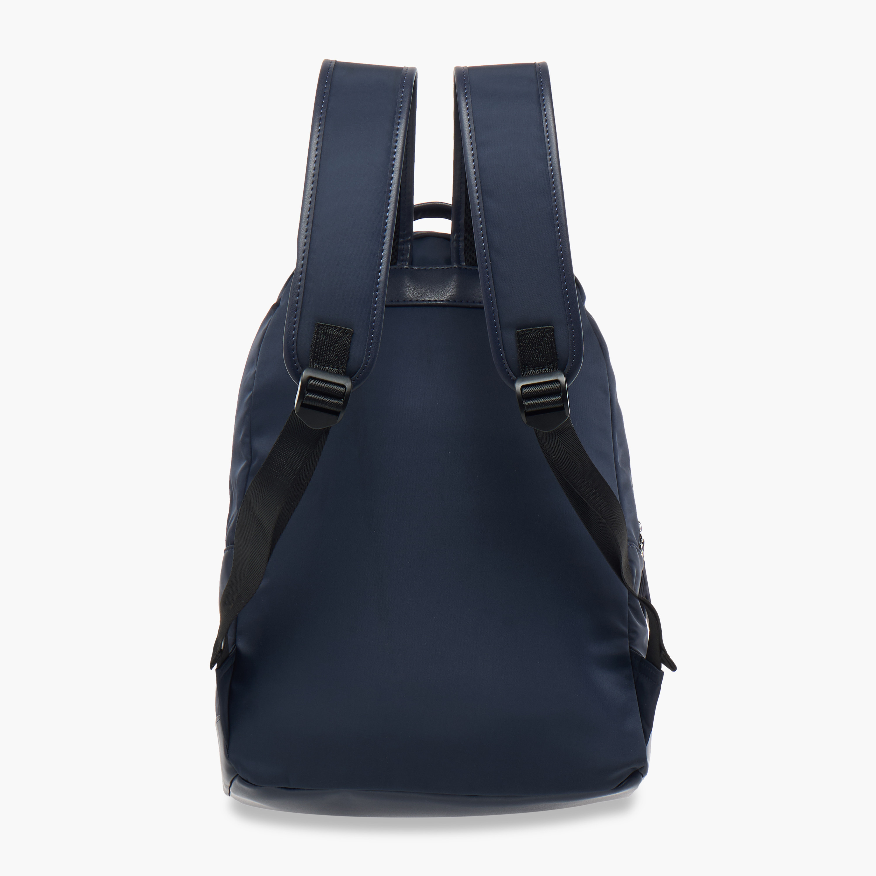 Lee Cooper Solid School Backpack with Adjustable Straps and Zip Closure - 30x13x41 cm-women-bagsandwallets-backpacks-image-5