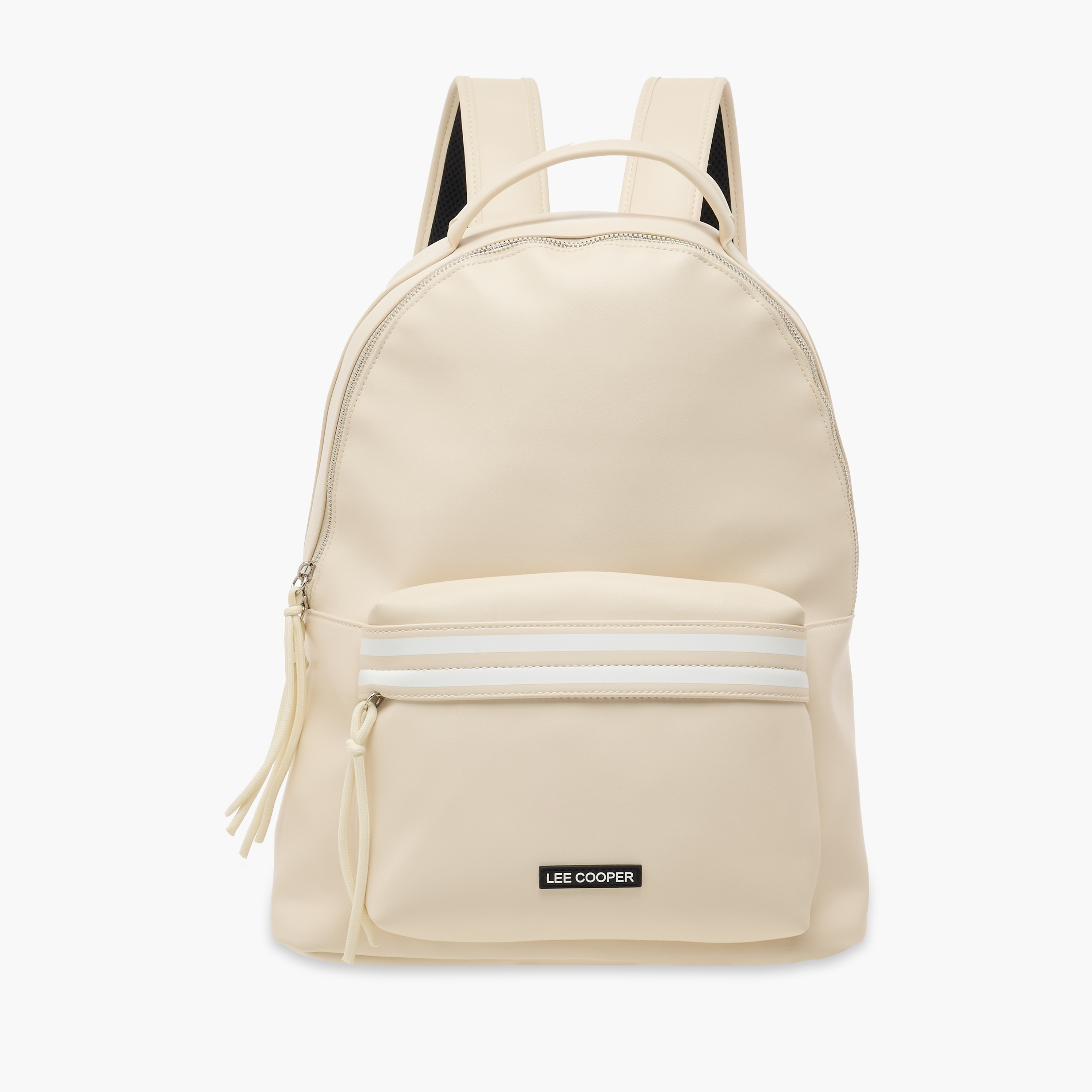 Lee Cooper Solid School Backpack with Adjustable Straps and Zip Closure - 32x16x41 cm-men-bags-image-1