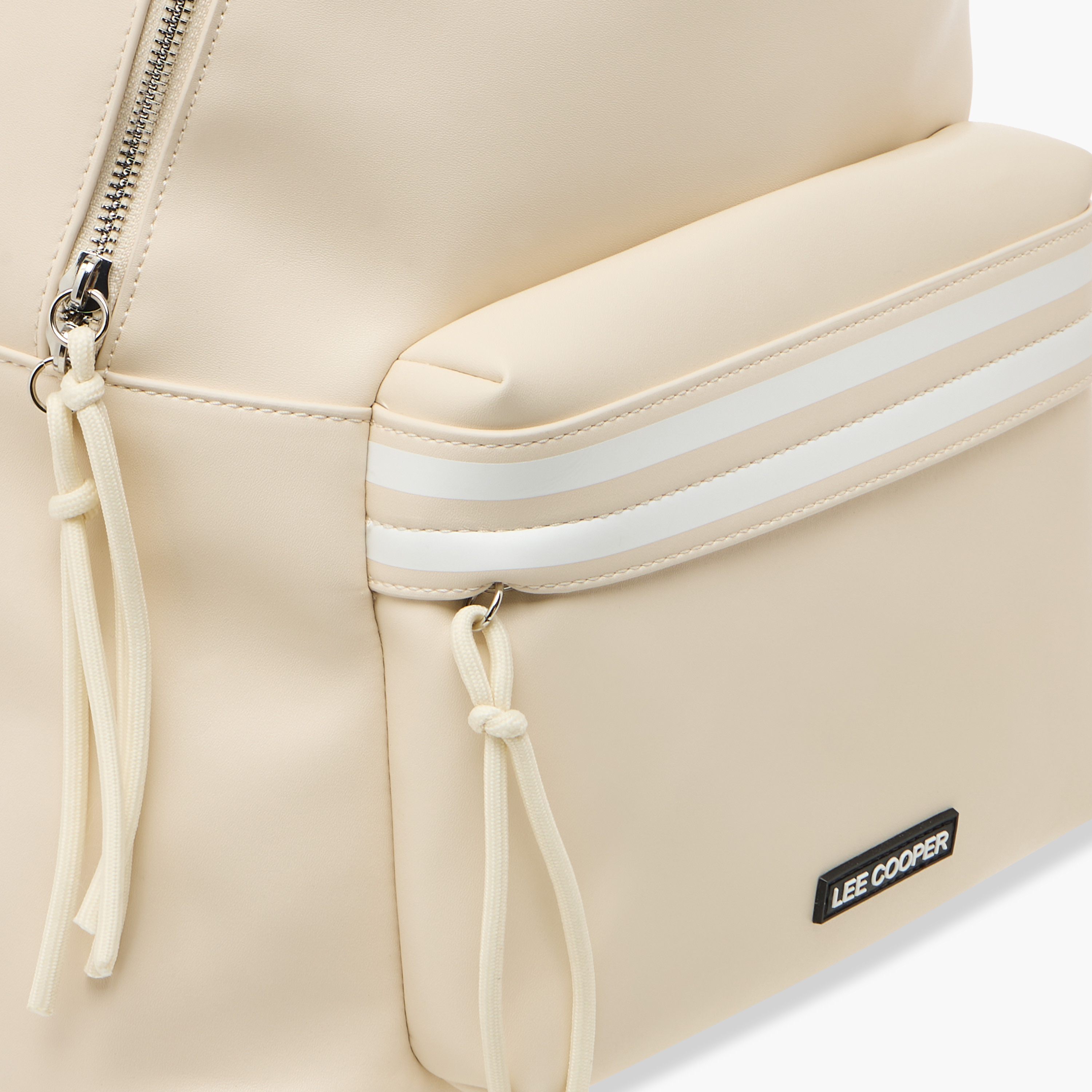 Lee Cooper Solid School Backpack with Adjustable Straps and Zip Closure - 32x16x41 cm-men-bags-image-5