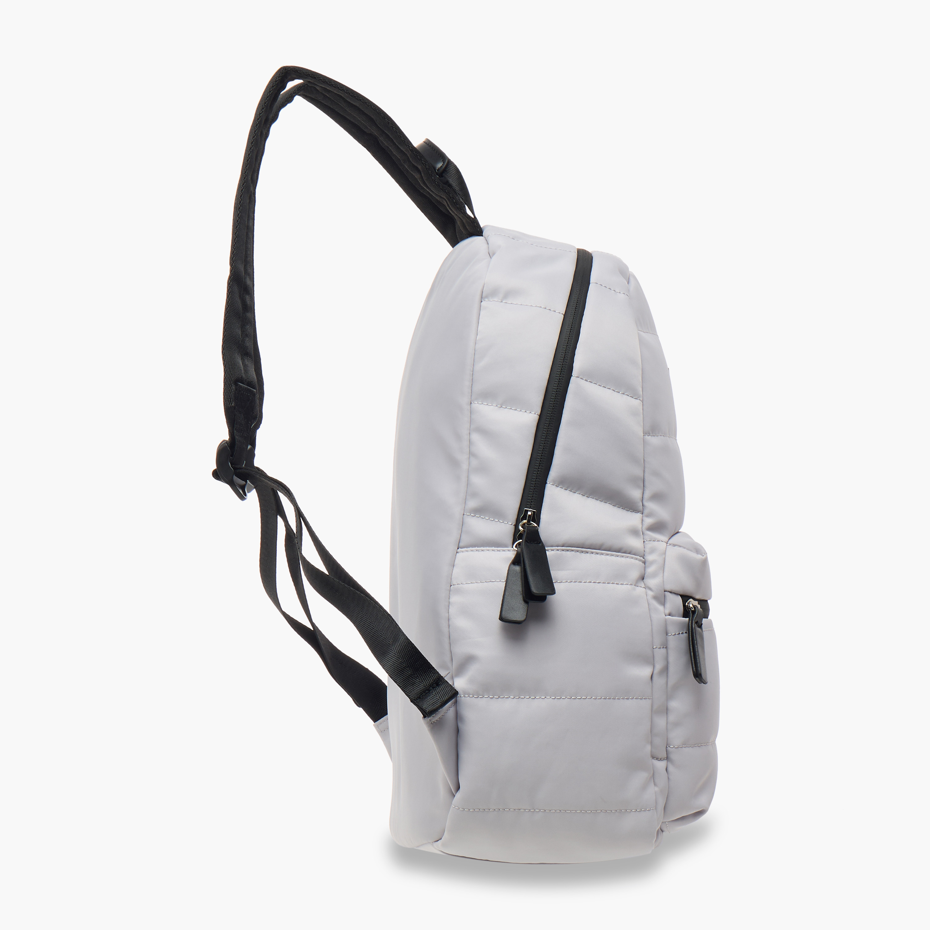 Lee Cooper Solid School Backpack with Zip Closure and Pouch - 31x14x42 cm-women-bagsandwallets-backpacks-image-3