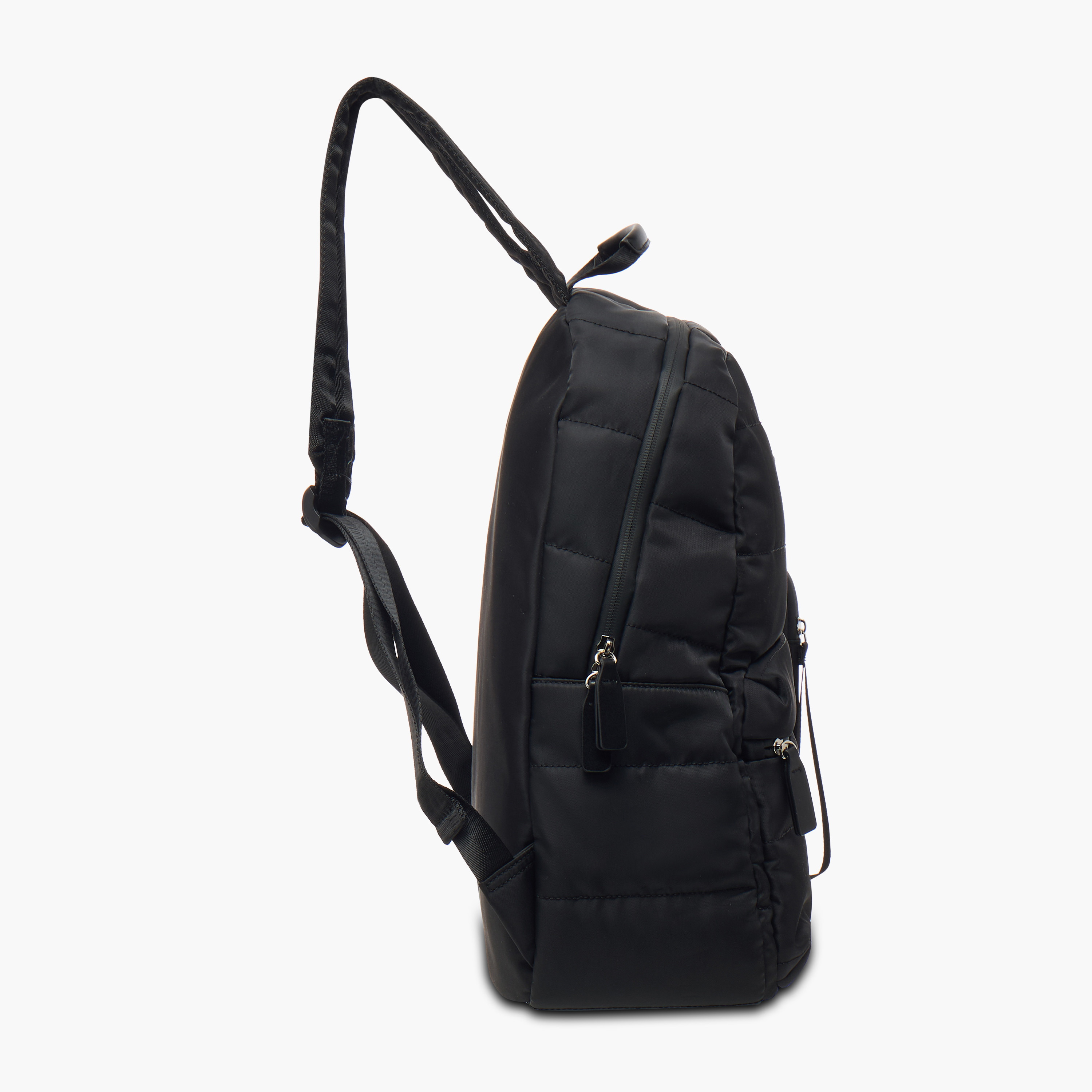 شنطة ظهر مدرسية سادة بسحاب إغلاق وشنطة صغيرة من لي كوبر - 31x14x42 سم-women-bagsandwallets-backpacks-image-5