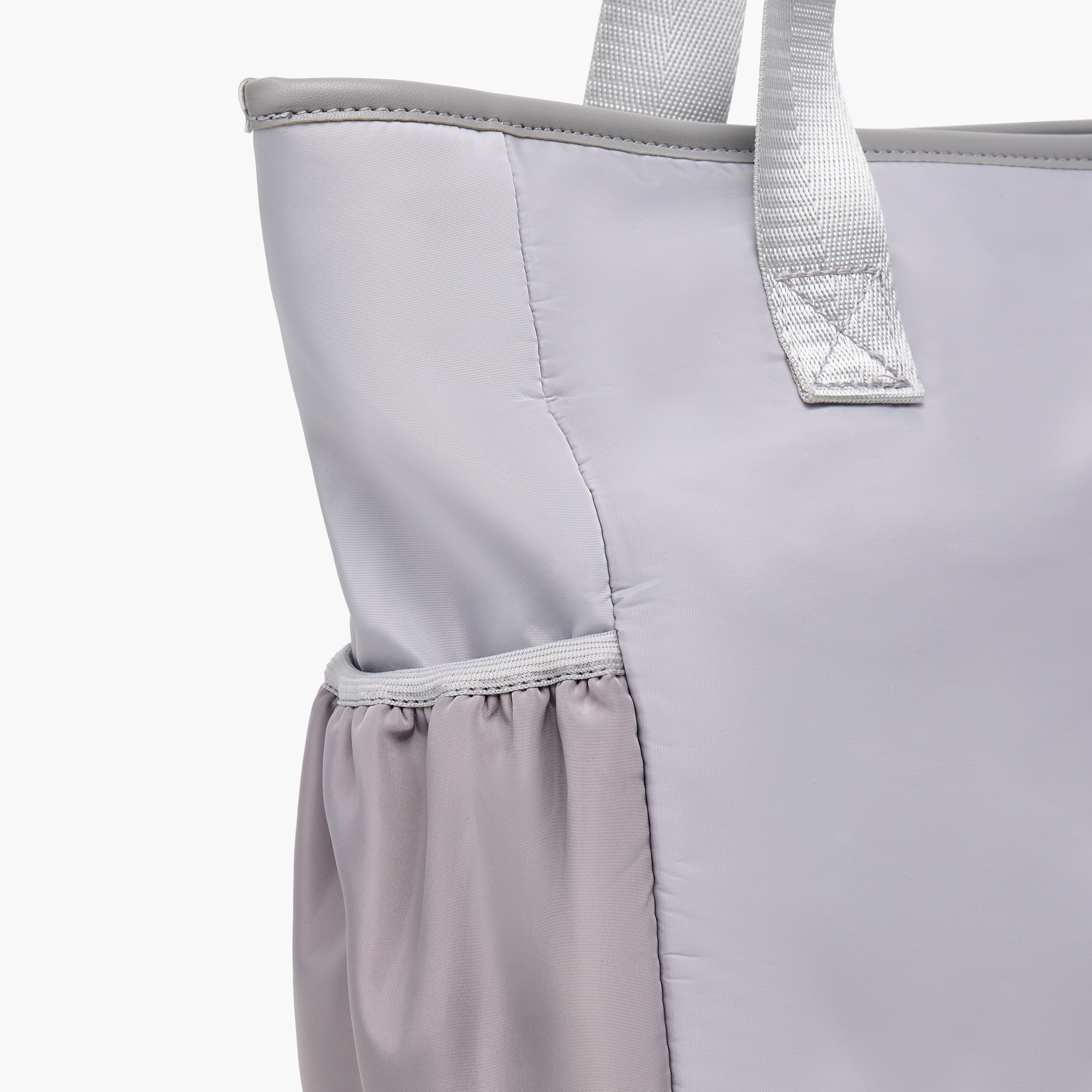 Lee Cooper Colourblock Tote Bag with Double Handle and Zip Closure-women-bagsandwallets-handbags-image-6