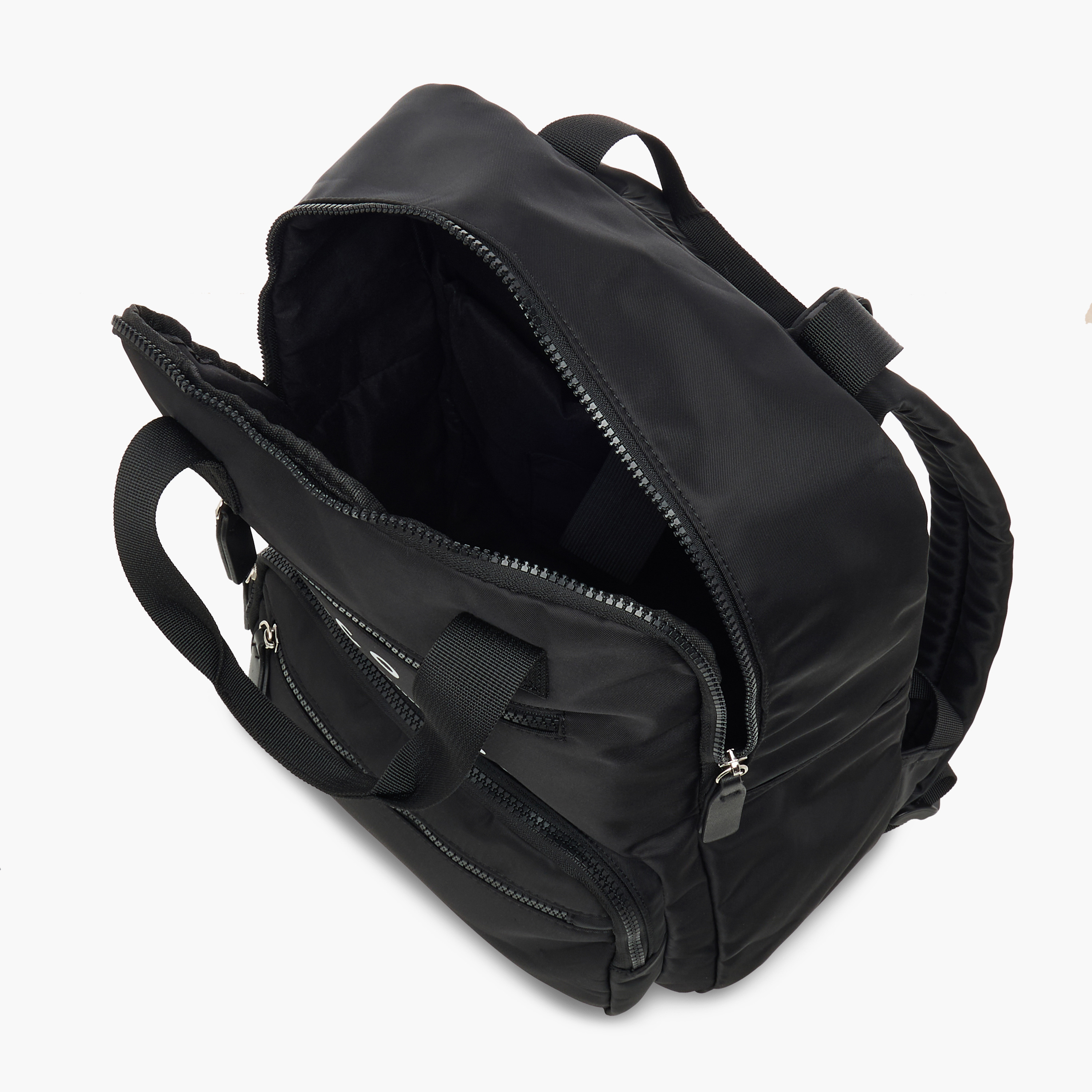 Lee Cooper Logo Print School Backpack with Pencil Case and Drawstring Pouch-women-bagsandwallets-backpacks-image-7