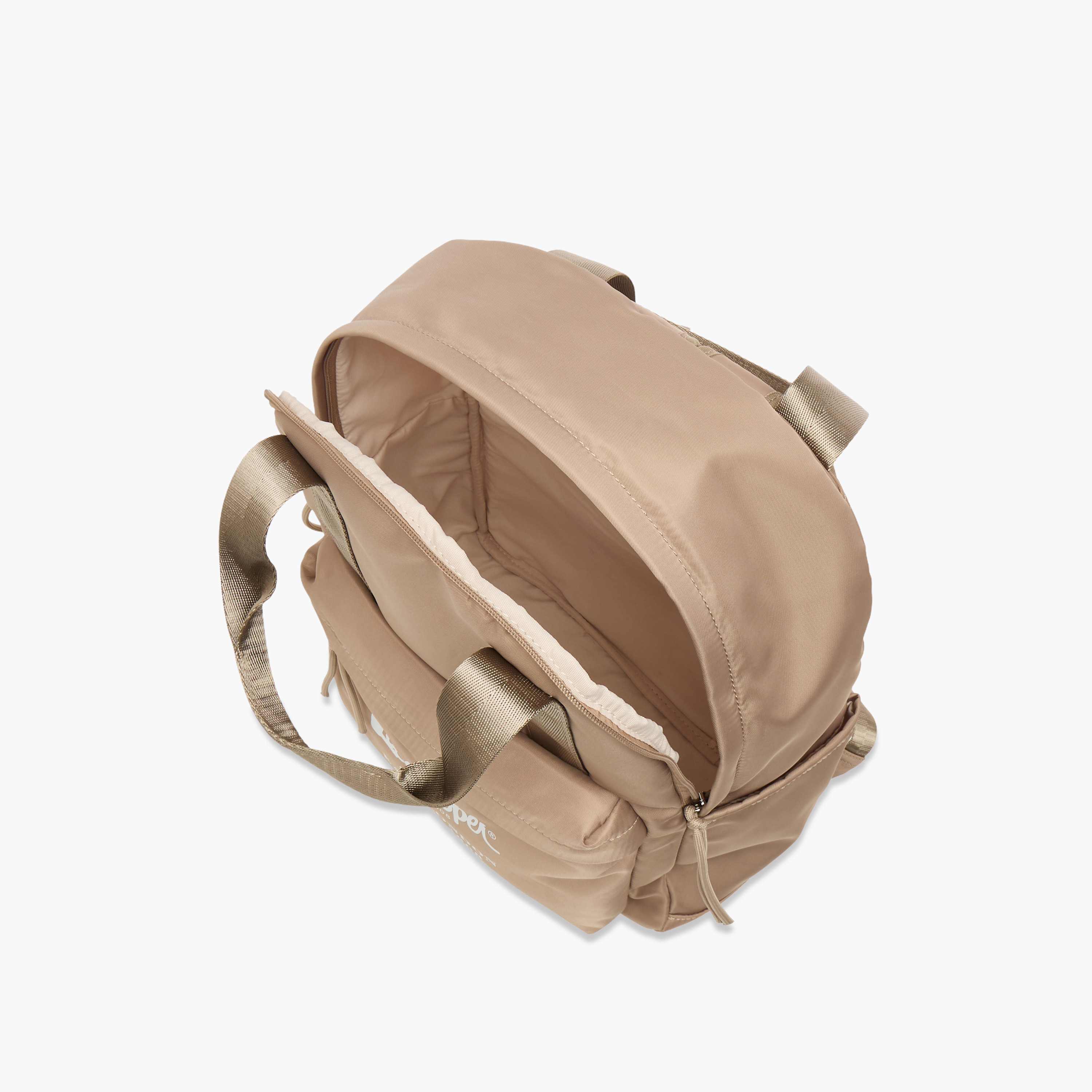 شنطة ظهر مدرسية سادة بأحزمة قابلة للتعديل وسحاب إغلاق من لي كوبر - 30x14x40 سم-school-bagsandbackpacks-backpacks-image-6