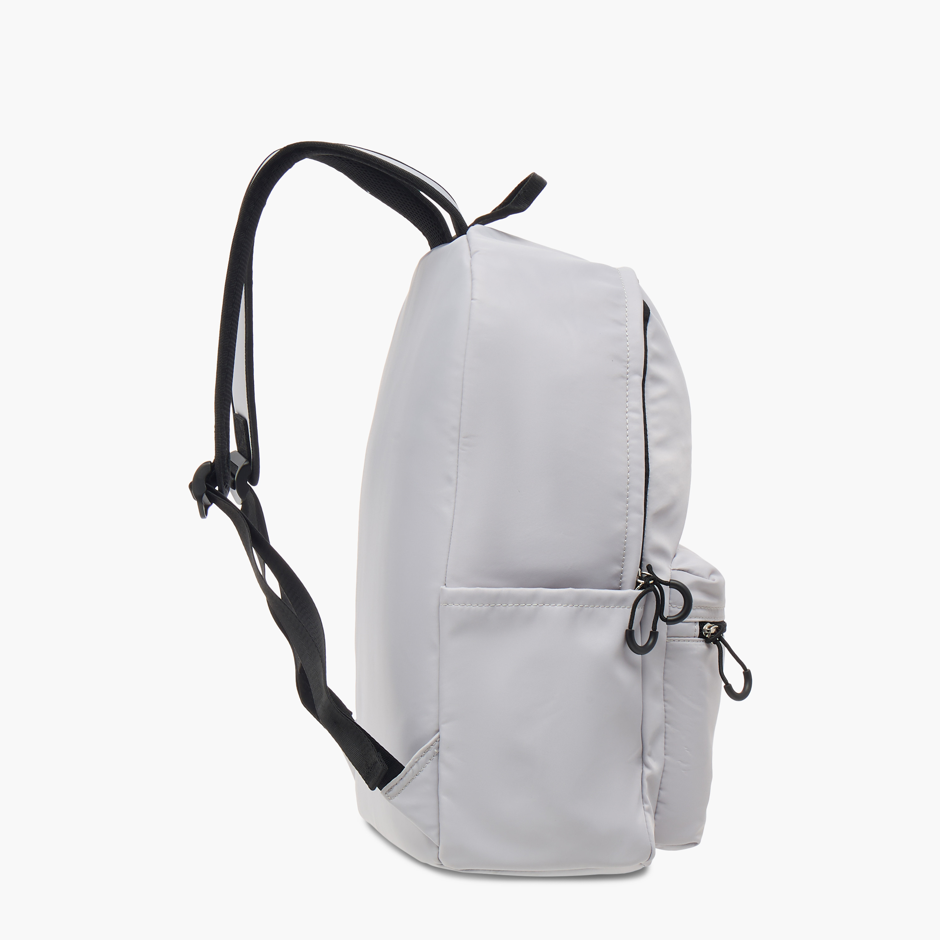 Lee Cooper Solid School Backpack with Adjustable Straps and Zip Closure - 32x16x43 cm-women-bagsandwallets-backpacks-image-3