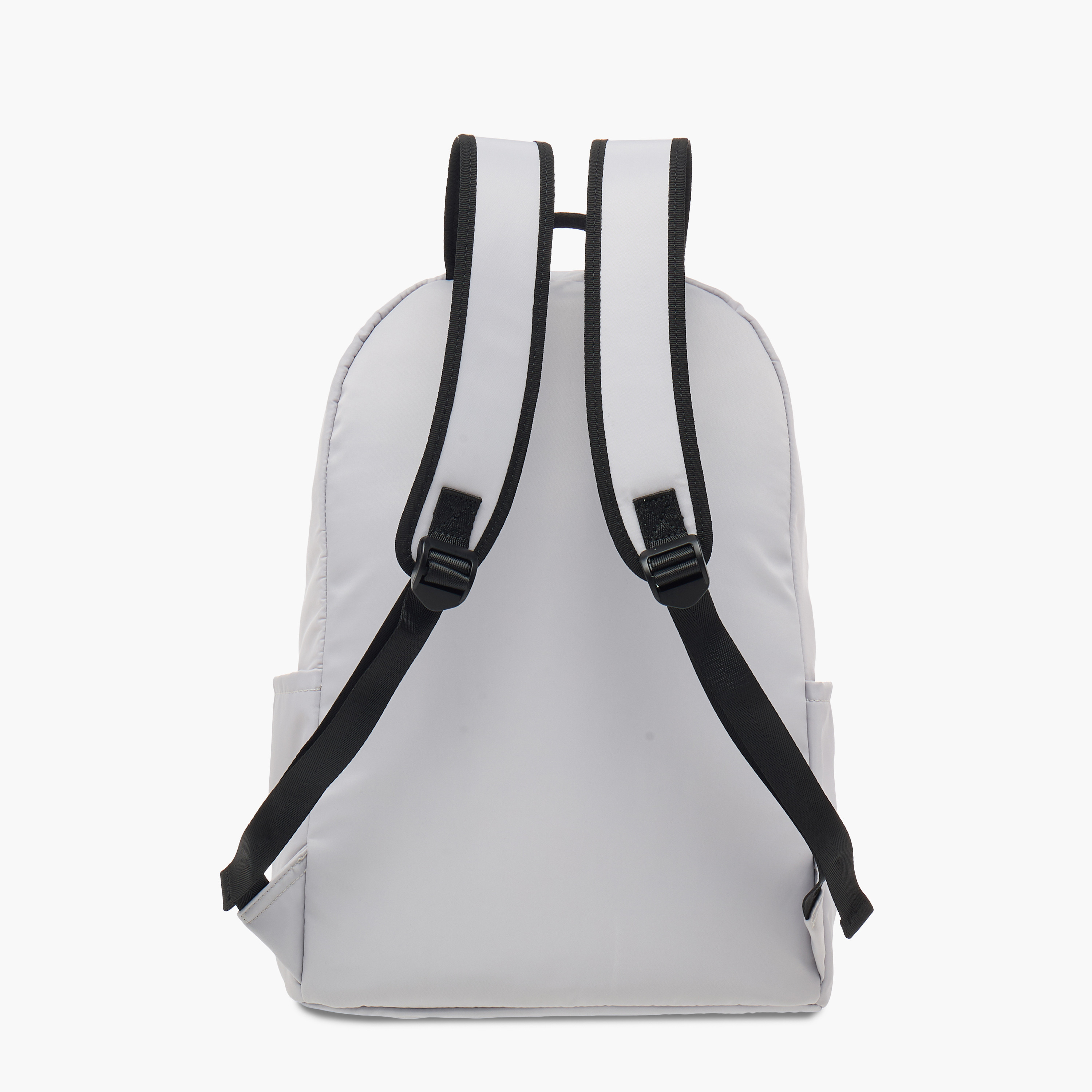 Lee Cooper Solid School Backpack with Adjustable Straps and Zip Closure - 32x16x43 cm-women-bagsandwallets-backpacks-image-4