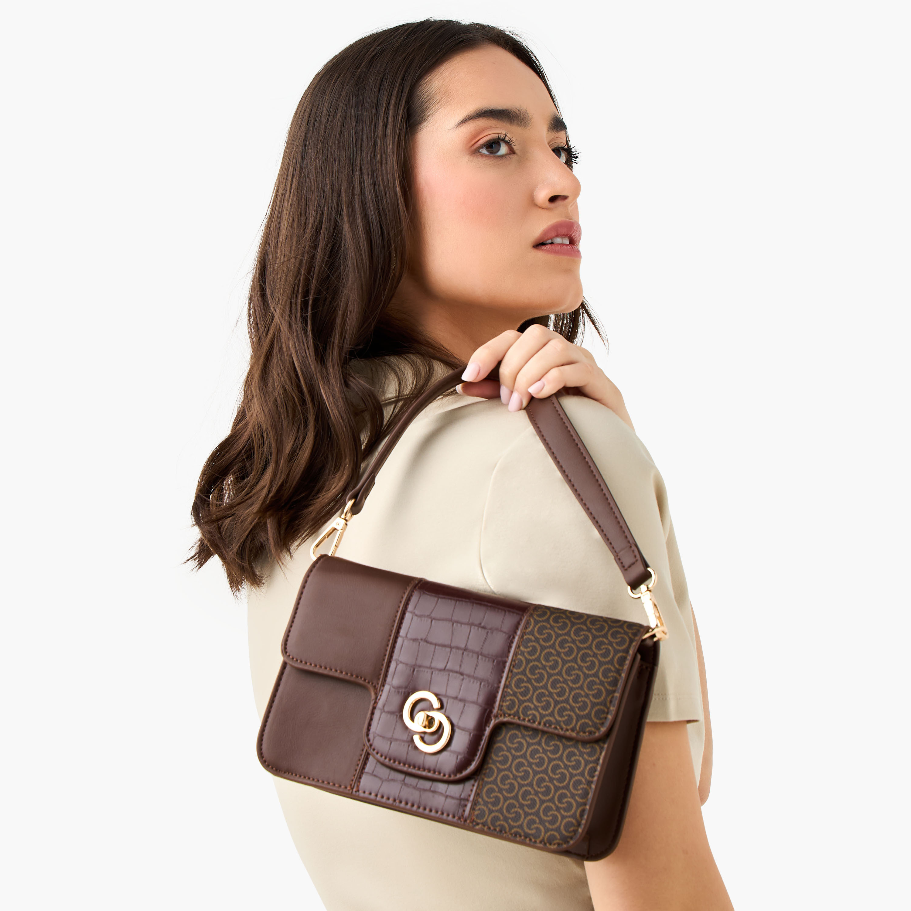 Celeste Monogram Print Crossbody Bag with Twist Lock Closure-women-bagsandwallets-handbags-image-8