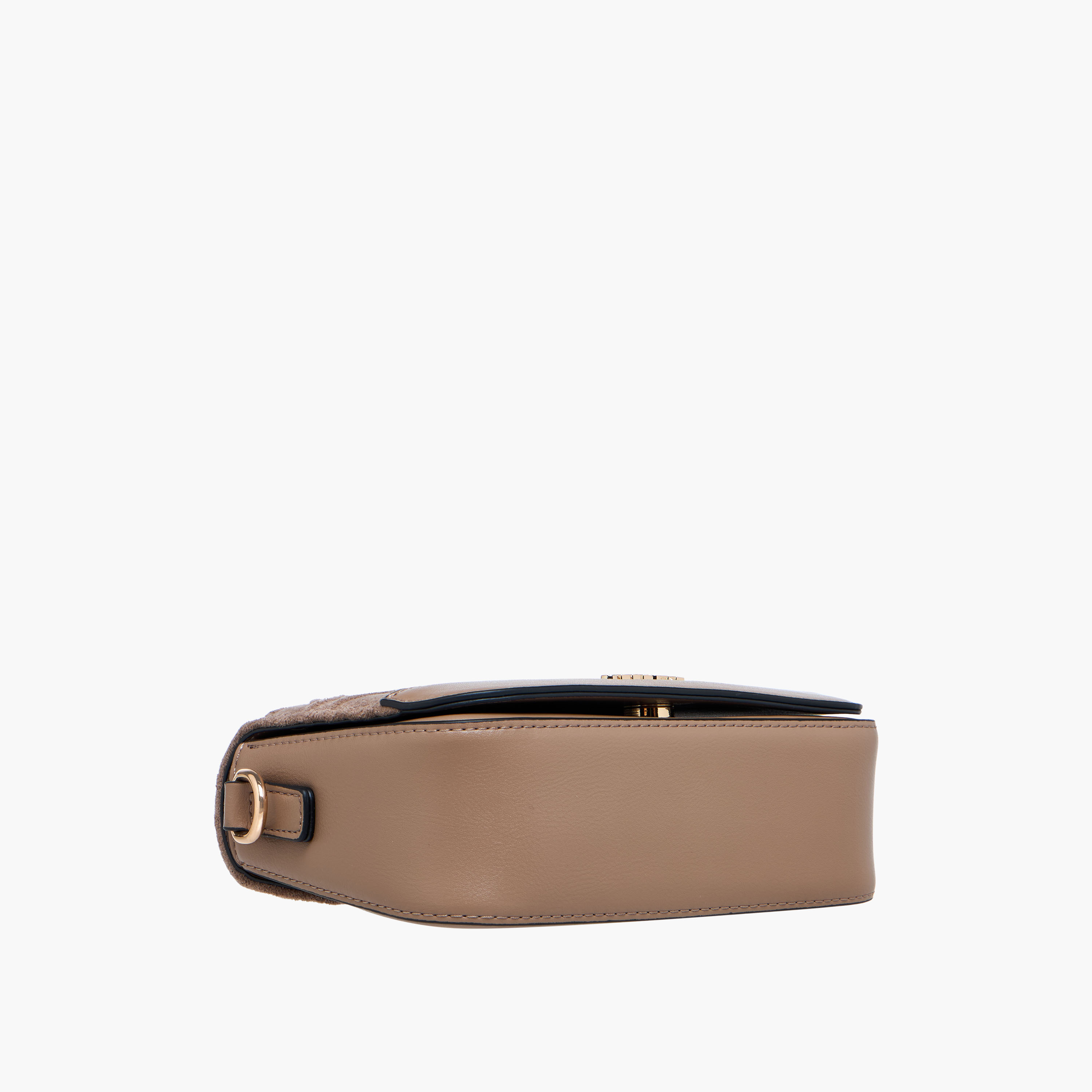 شنطة كروس بودي شمواه بطية إغلاق ونقوش مونوجرام من سيليست-women-bagsandwallets-handbags-image-7