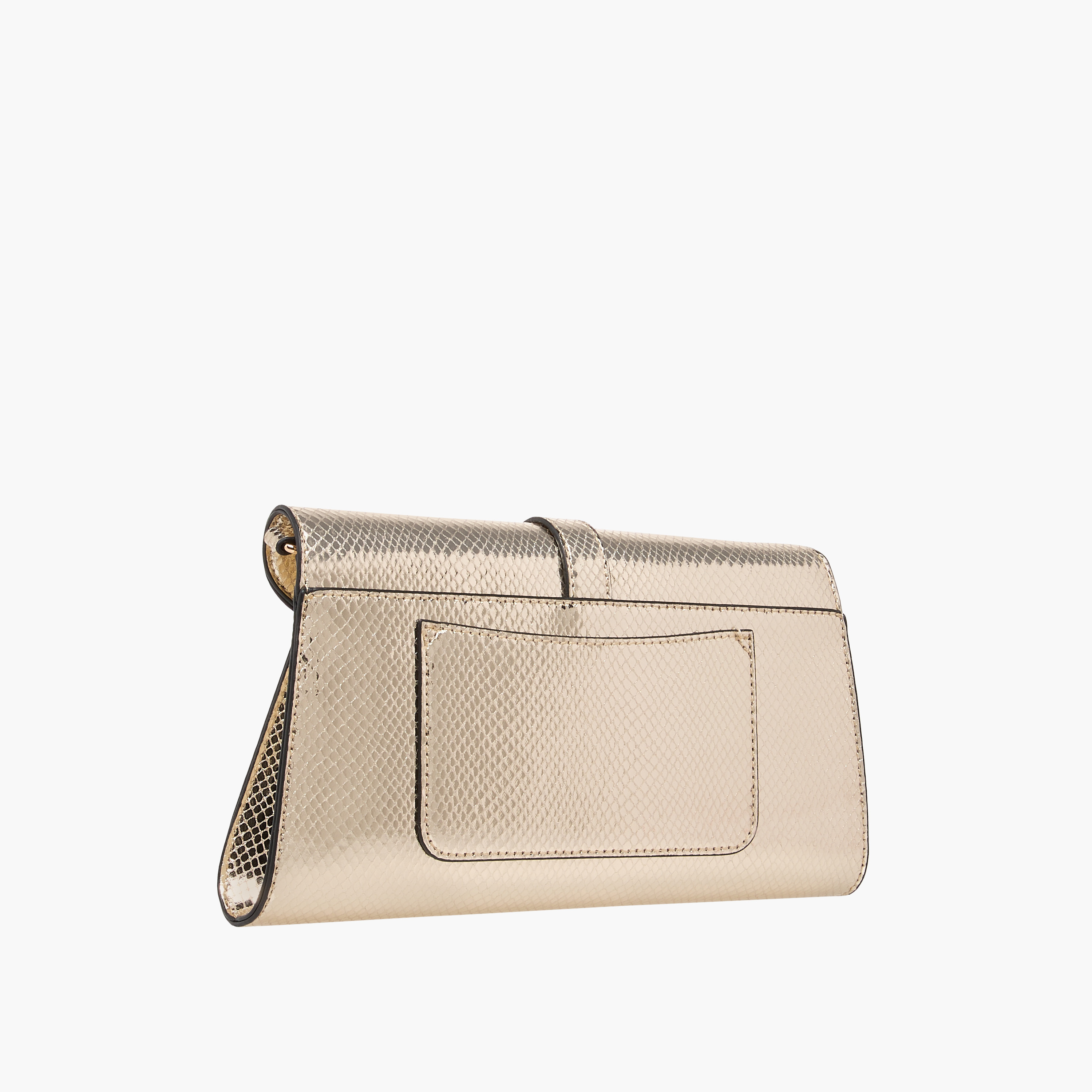Celeste Textured Crossbody Bag with Chain Strap and Flap Closure-women-bagsandwallets-handbags-image-4