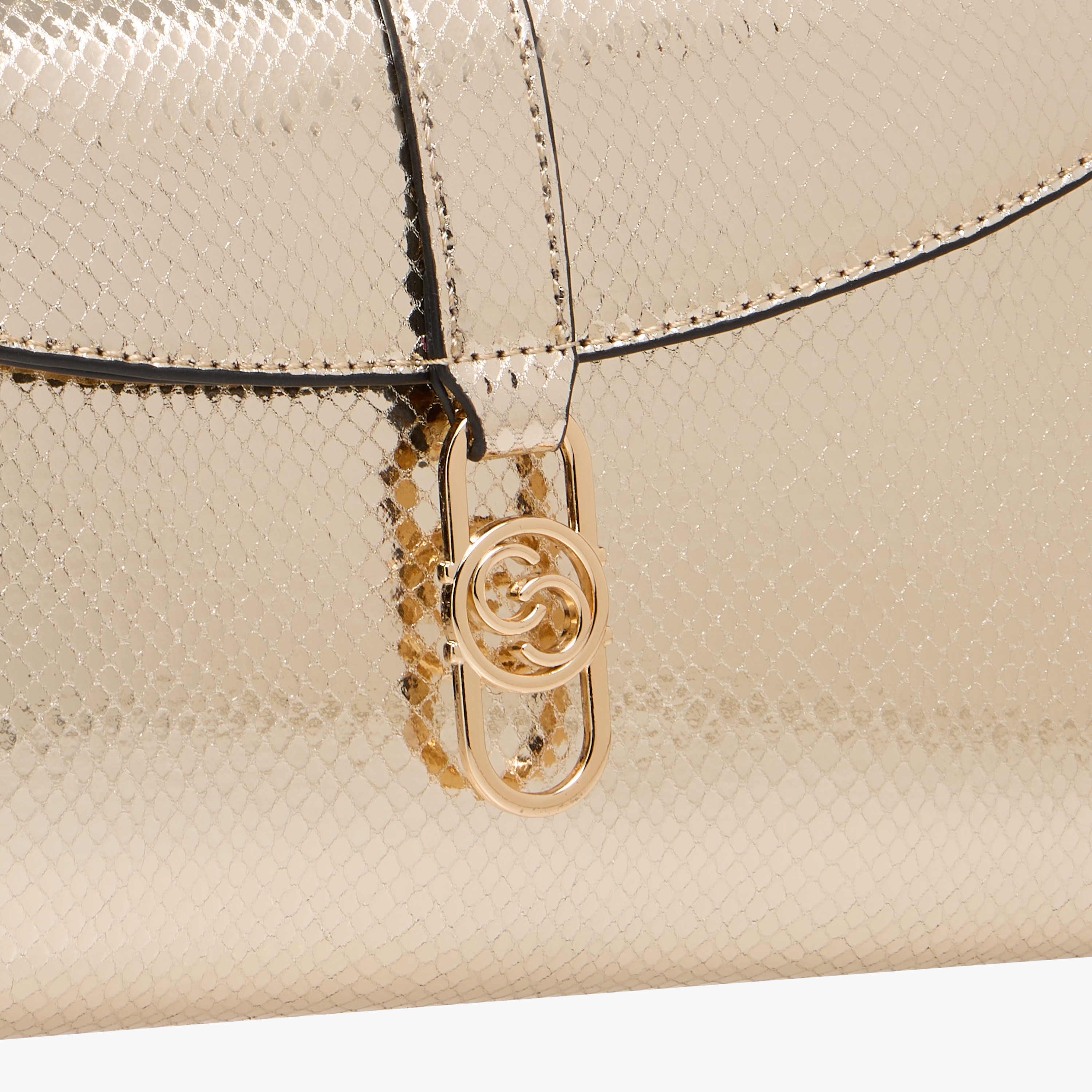 Celeste Textured Crossbody Bag with Chain Strap and Flap Closure-women-bagsandwallets-handbags-image-5