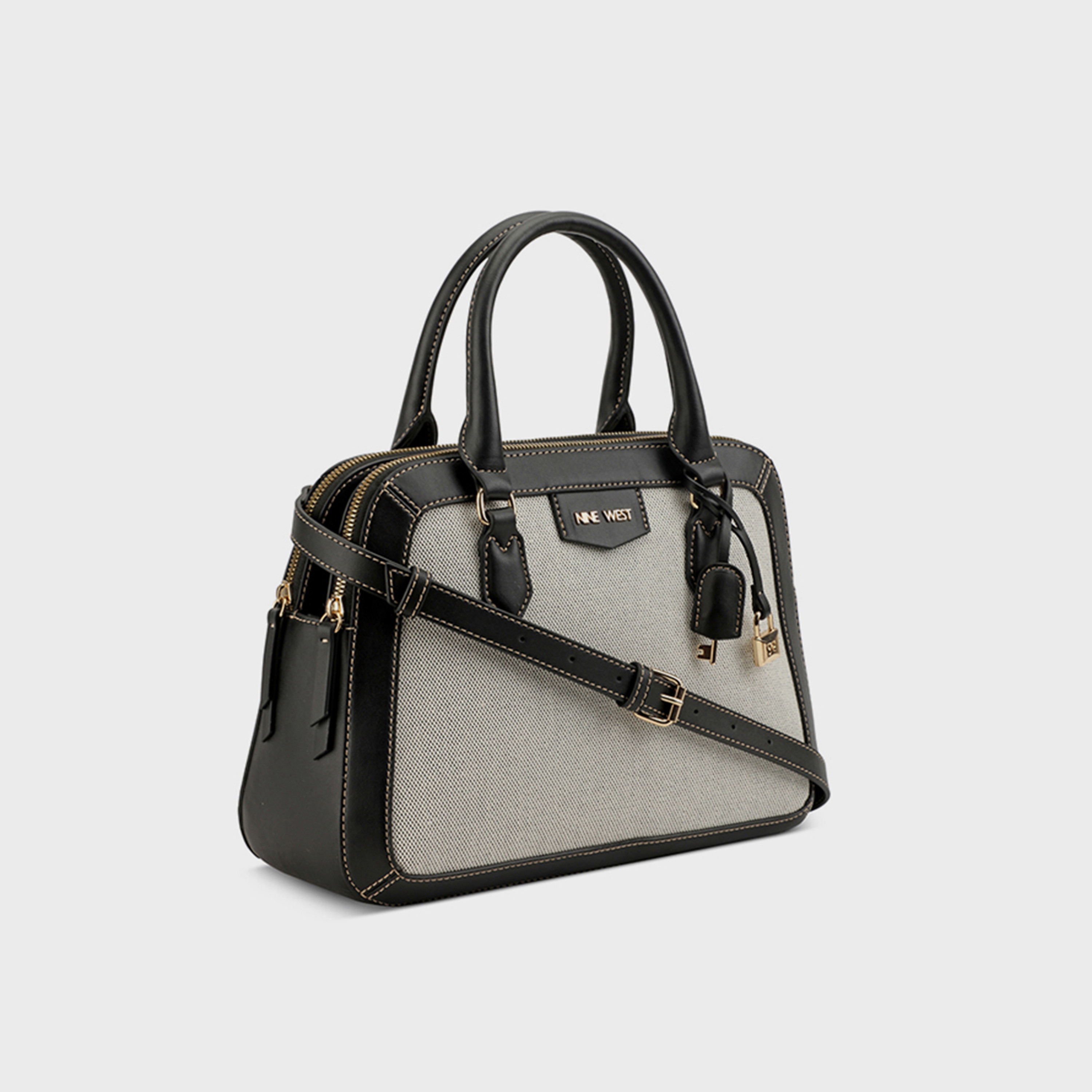 حقيبة ساتشيل بمقبض مزدوج من ناين ويست-women-bagsandwallets-handbags-image-3
