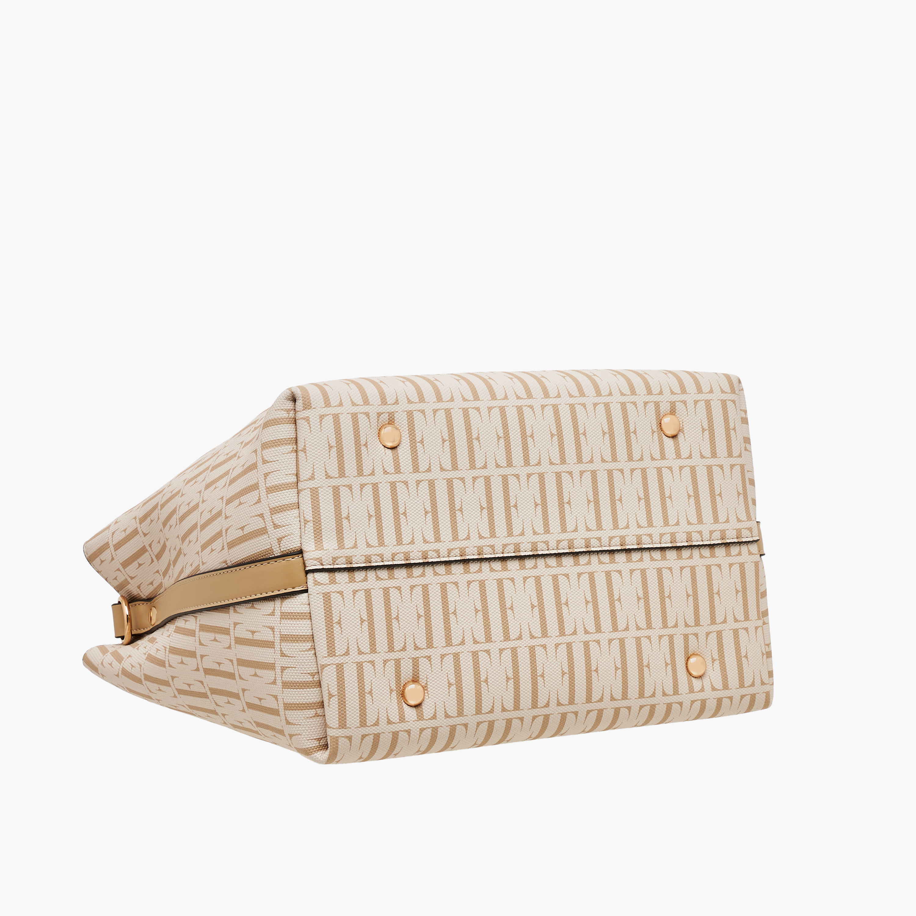 شنطة توتي بطبعات مونوجرام ومقبض مزدوج وقفل إغلاق تويست من إيل-women-bagsandwallets-handbags-image-7