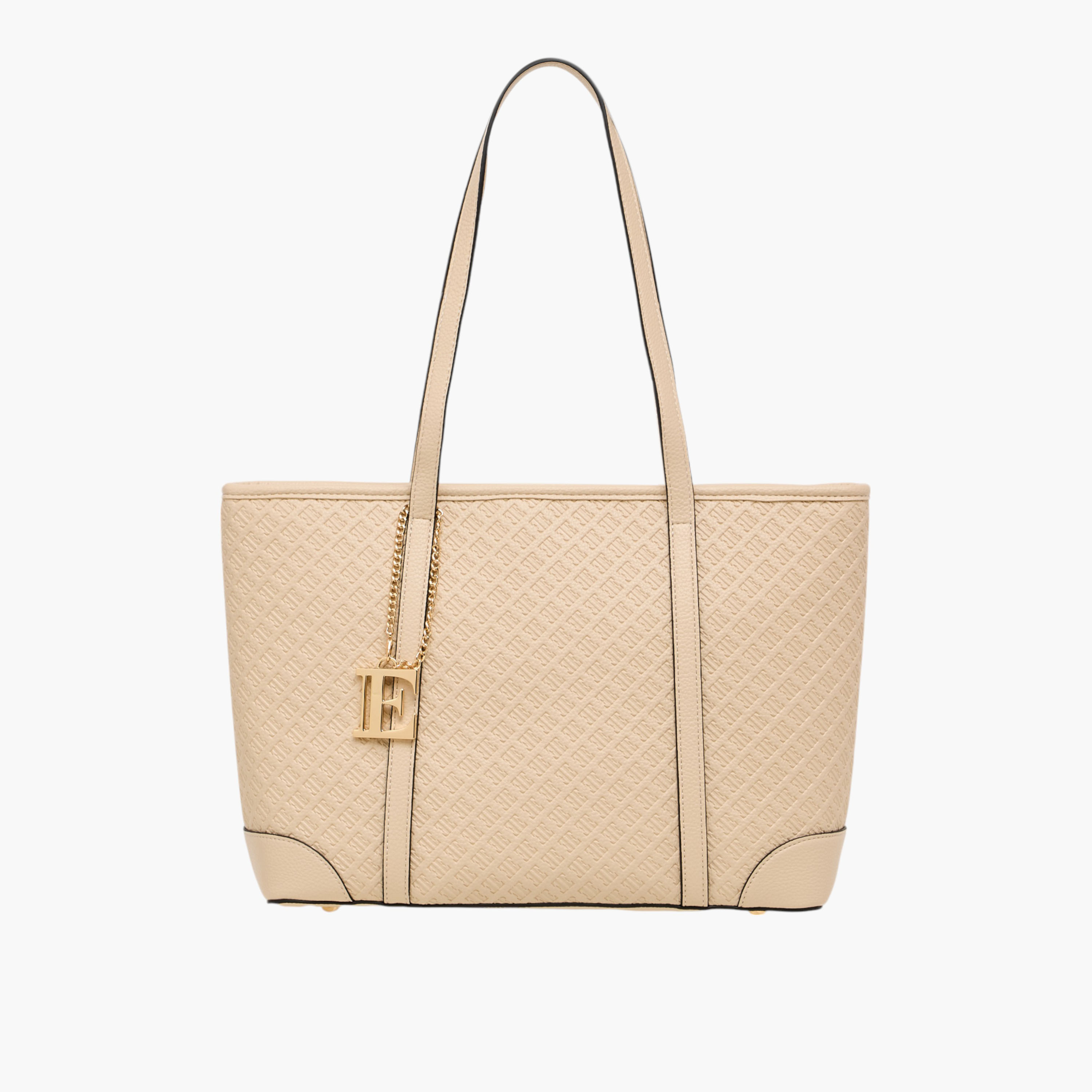 شنطة توتي بنقوش مونوجرام وسحاب إغلاق من إيل-women-bagsandwallets-handbags-image-1