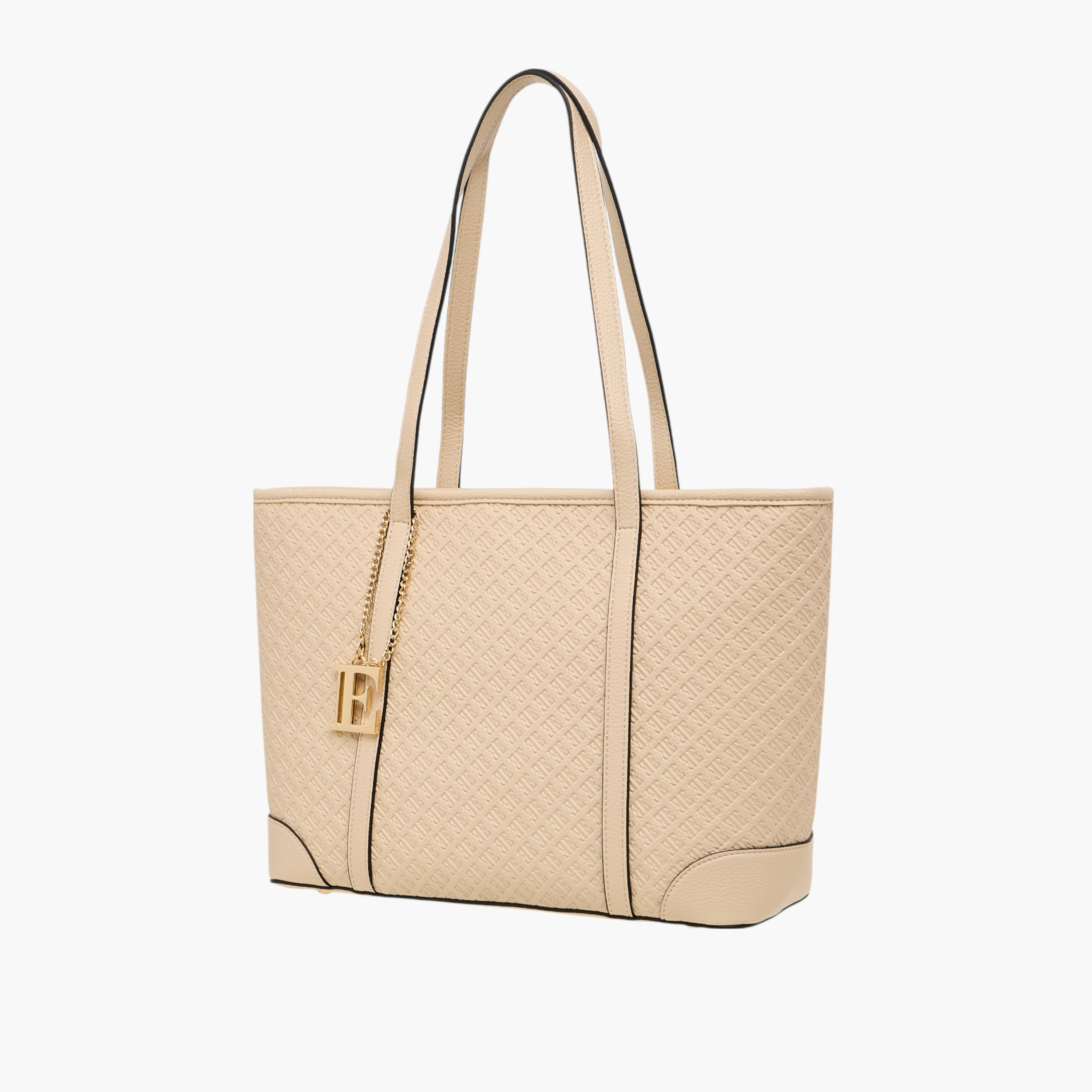 شنطة توتي بنقوش مونوجرام وسحاب إغلاق من إيل-women-bagsandwallets-handbags-image-4