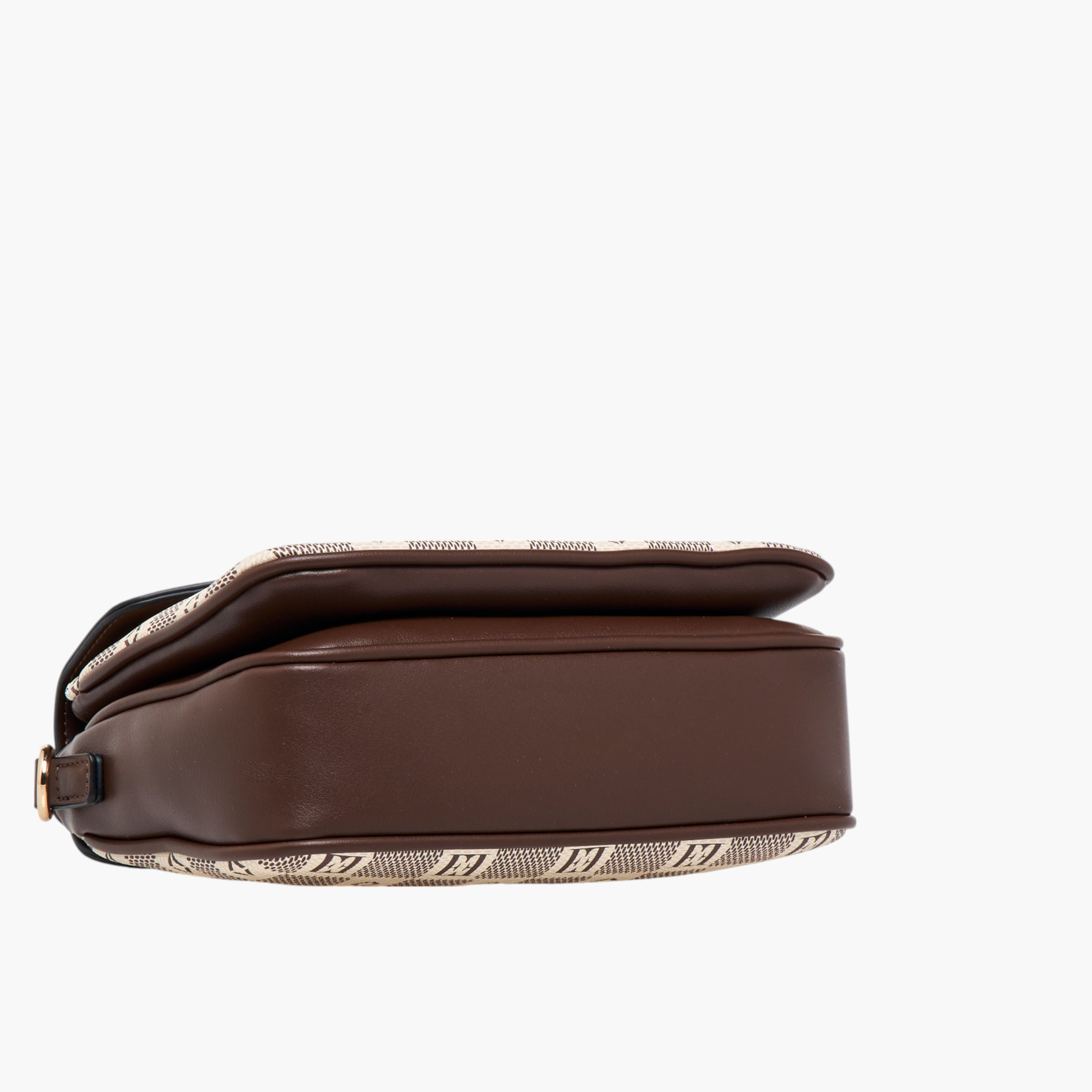 Elle Monogram Print Crossbody Bag with Flap Closure and Detachable Strap-women-bagsandwallets-handbags-image-8