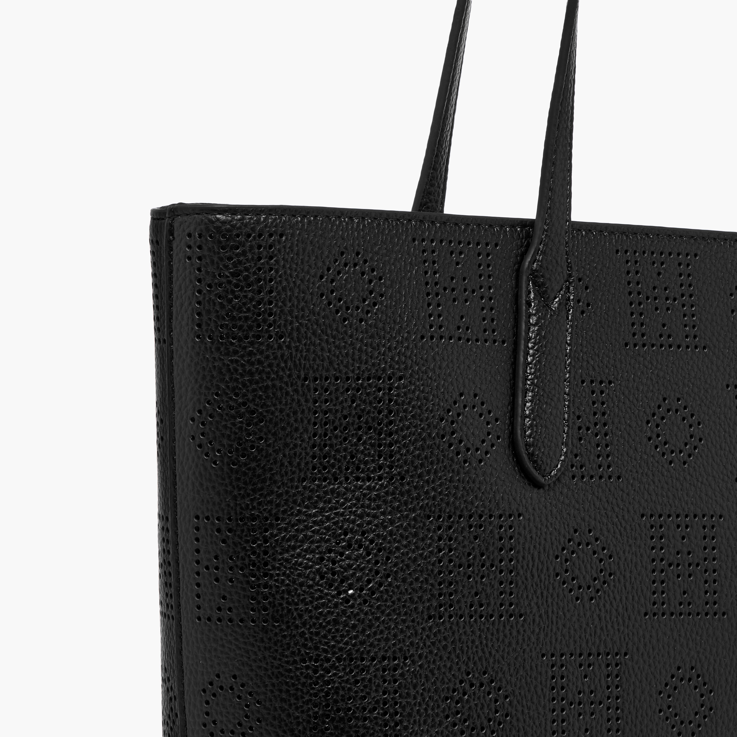 Elle Laser Cut Tote Bag with Double Handle and Zip Closure-women-bagsandwallets-handbags-image-6