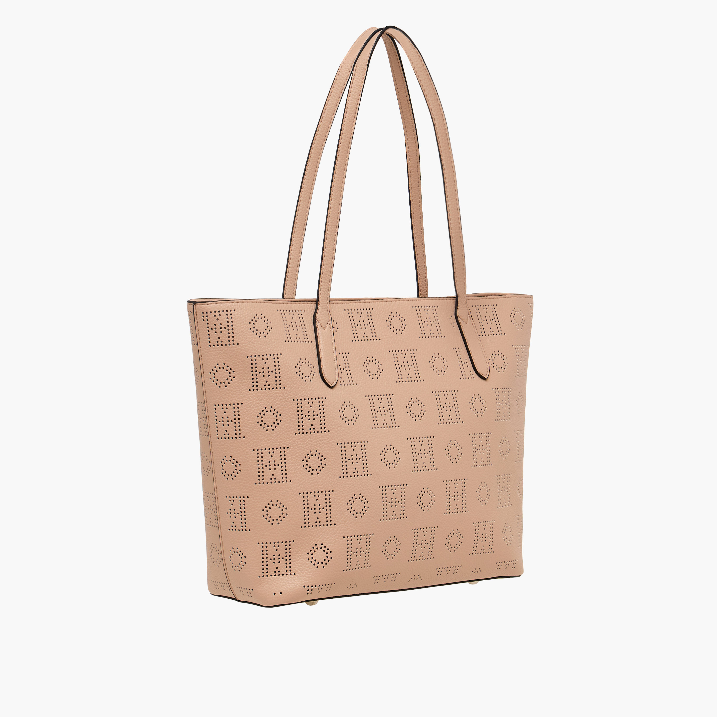 شنطة توتي بتفاصيل مرسومة بالليزر مع مقبض مزدوج وسحاب إغلاق من إيل-women-bagsandwallets-handbags-image-4