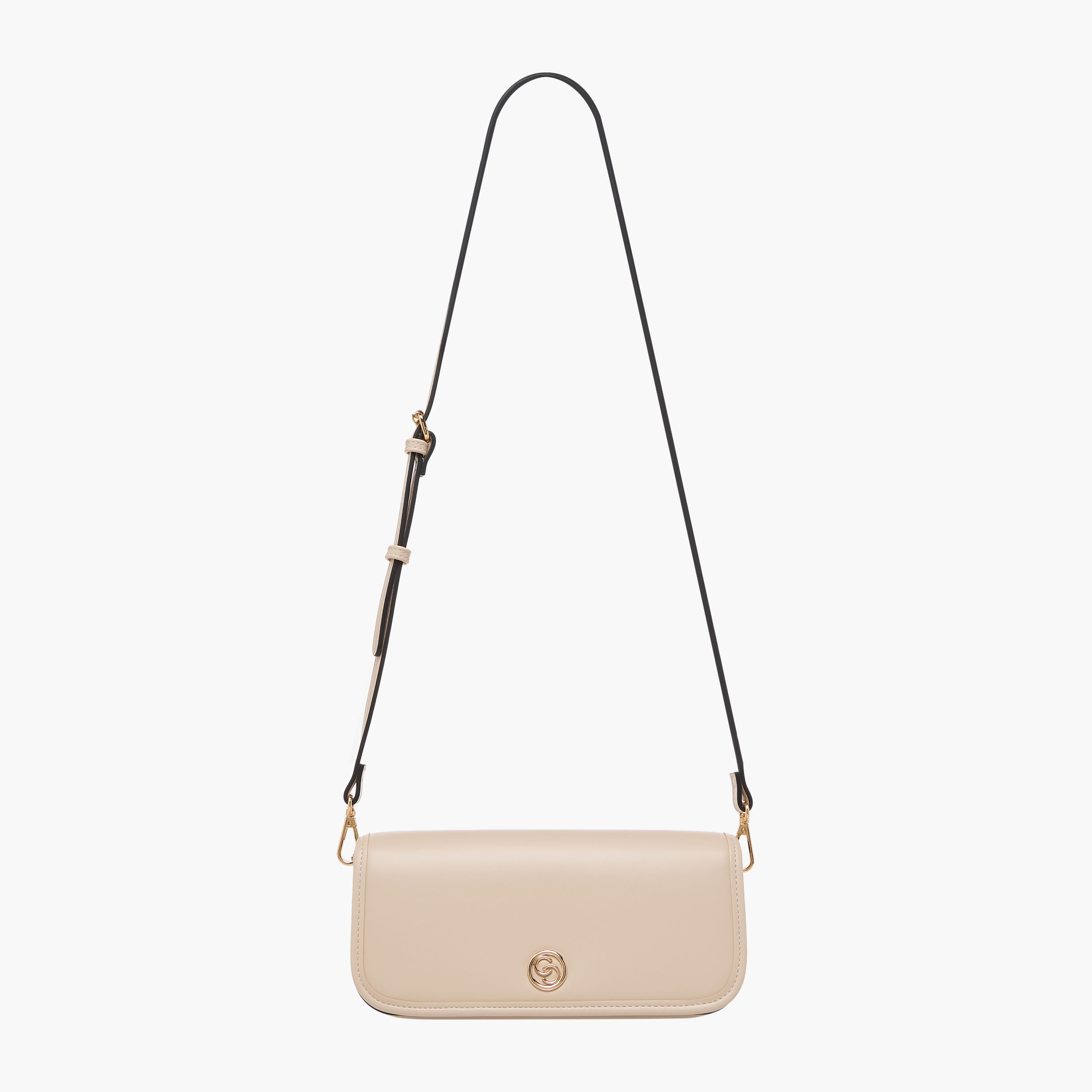 شنطة كروس بودي سادة بحزام قابل للفصل وطية إغلاق من سيليست-women-bagsandwallets-handbags-image-4