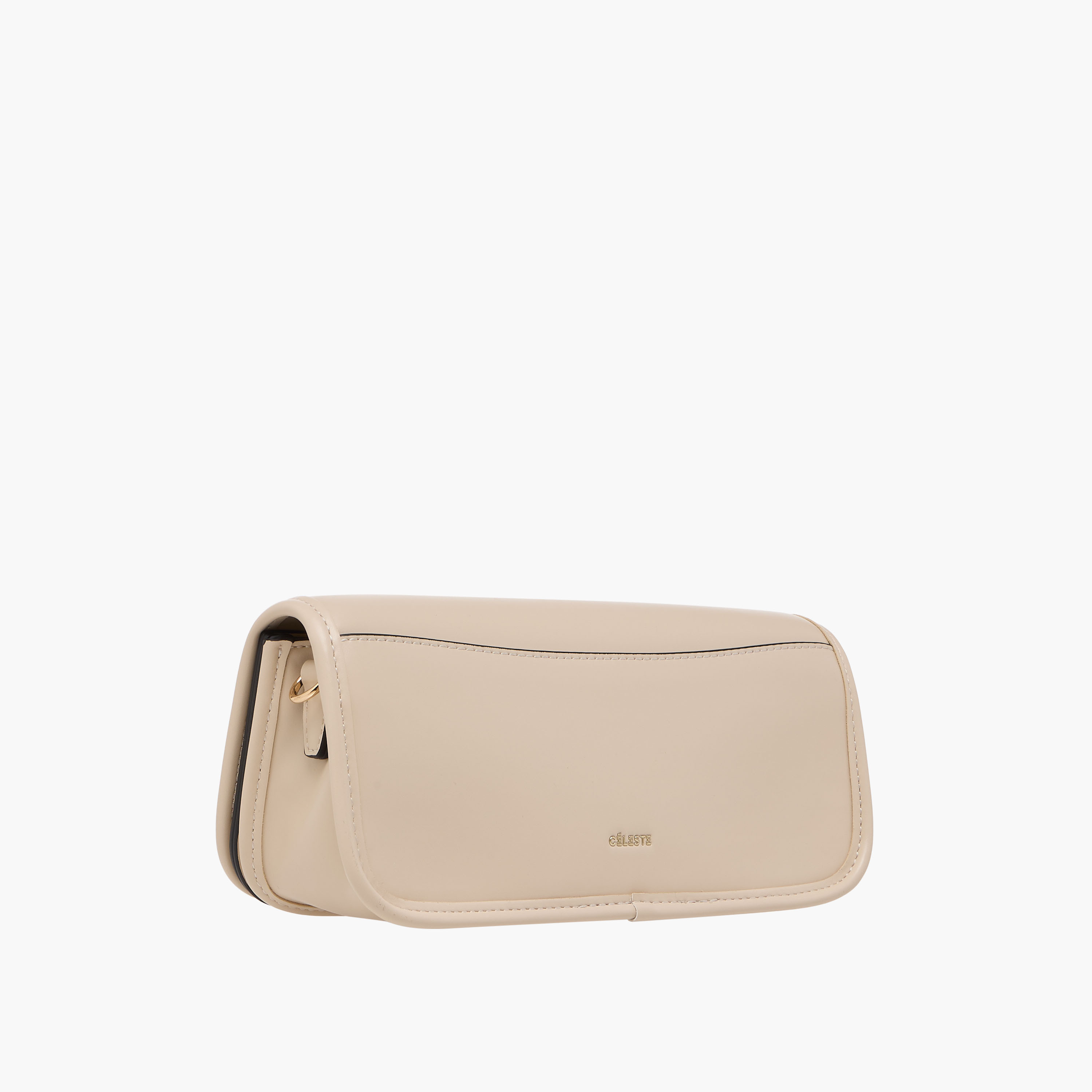 شنطة كروس بودي سادة بحزام قابل للفصل وطية إغلاق من سيليست-women-bagsandwallets-handbags-image-5