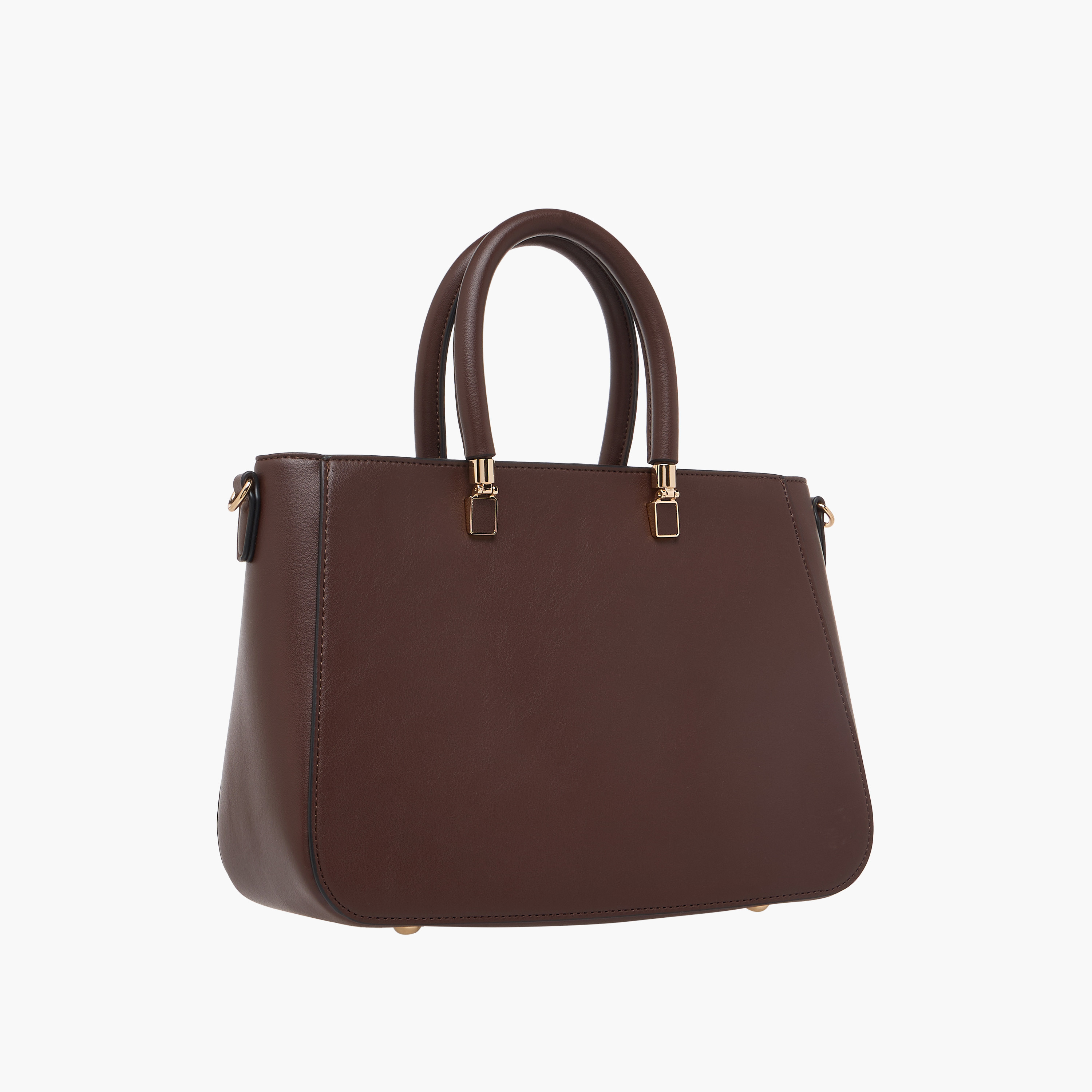 Elle Stitch Detail Tote Bag with Zip Closure-women-bagsandwallets-handbags-image-5