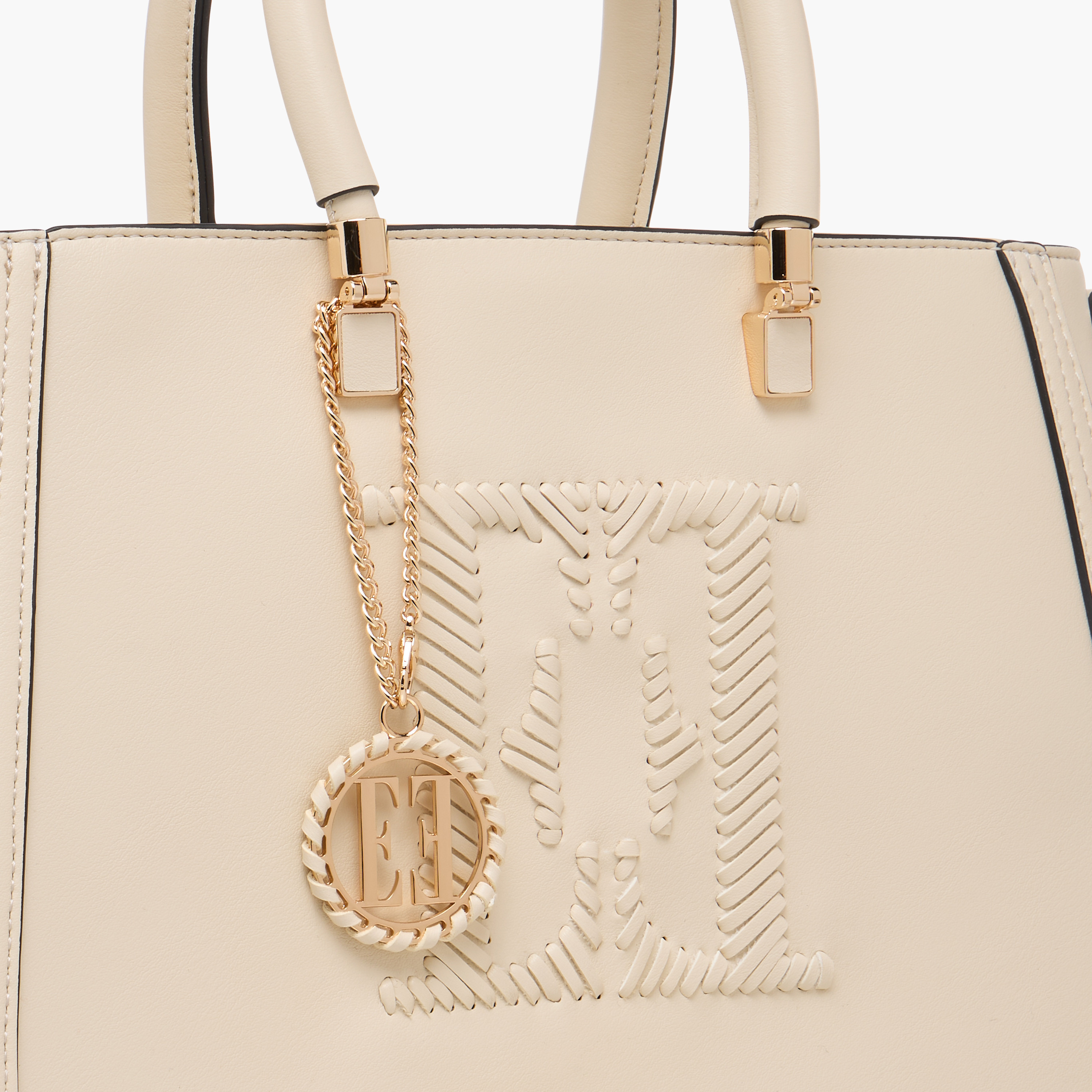 Elle Stitch Detail Tote Bag with Zip Closure-women-bagsandwallets-handbags-image-6