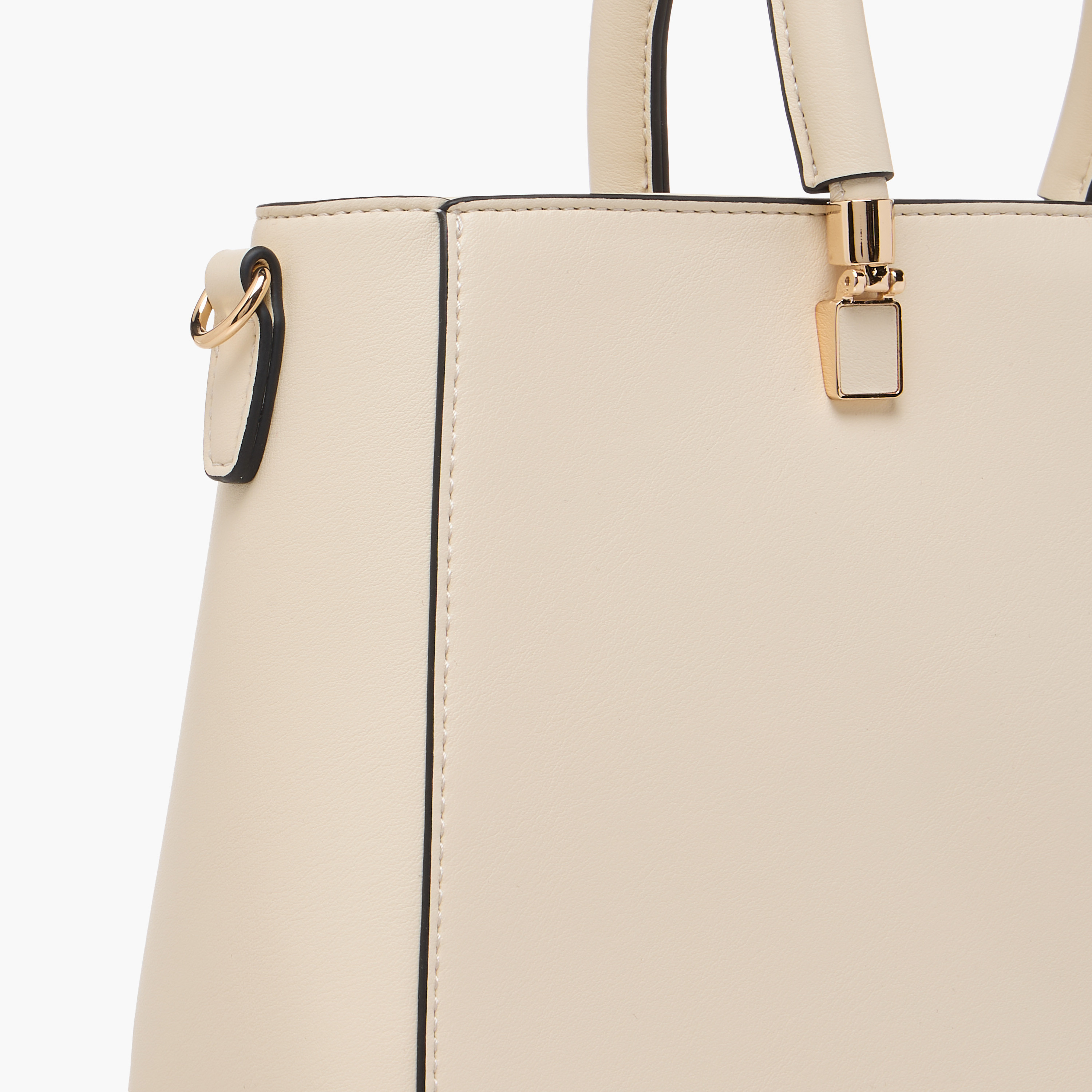 Elle Stitch Detail Tote Bag with Zip Closure-women-bagsandwallets-handbags-image-7