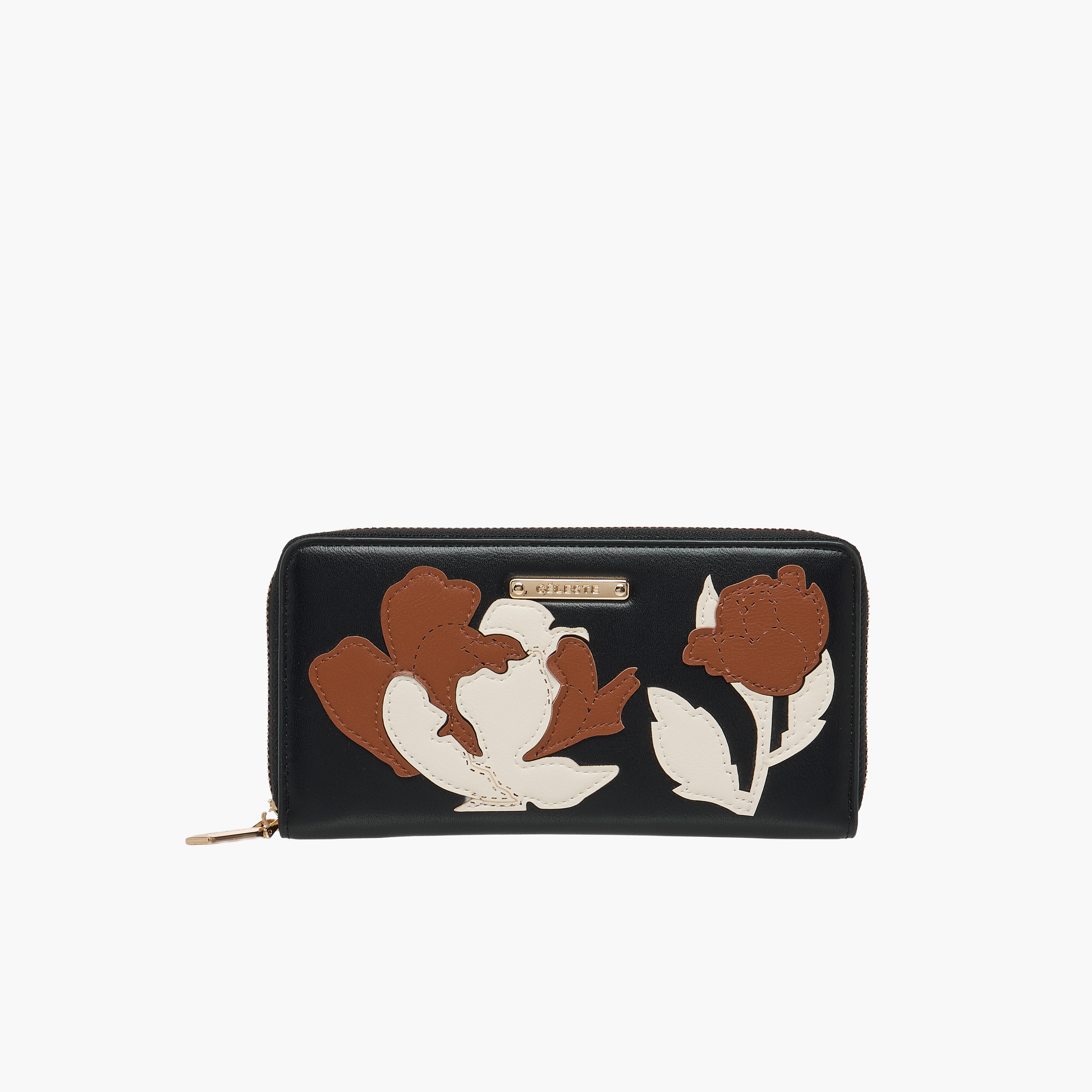 محفظة بسحاب وزينة من سيليست-women-bagsandwallets-wallets-image-1