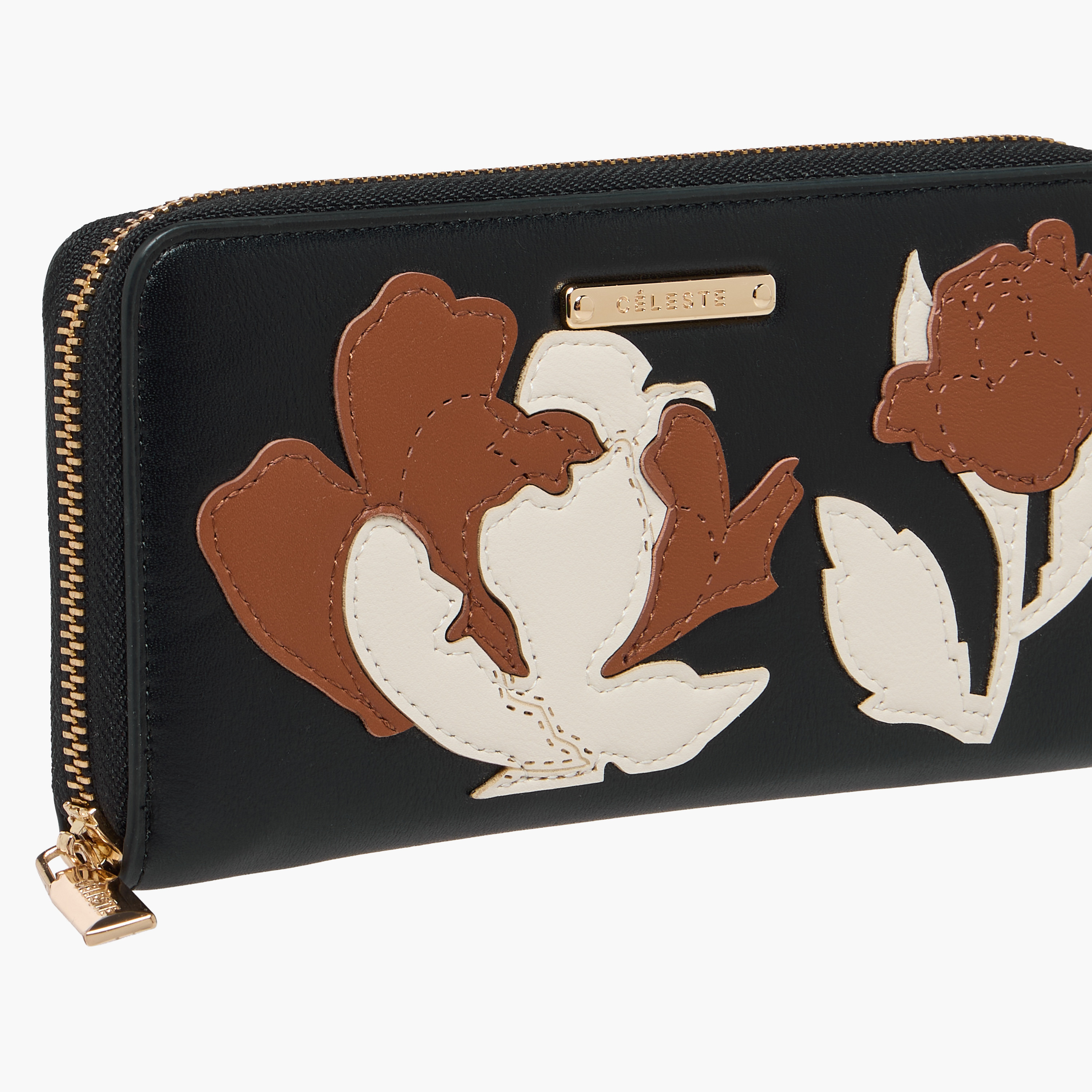 محفظة بسحاب وزينة من سيليست-women-bagsandwallets-wallets-image-3