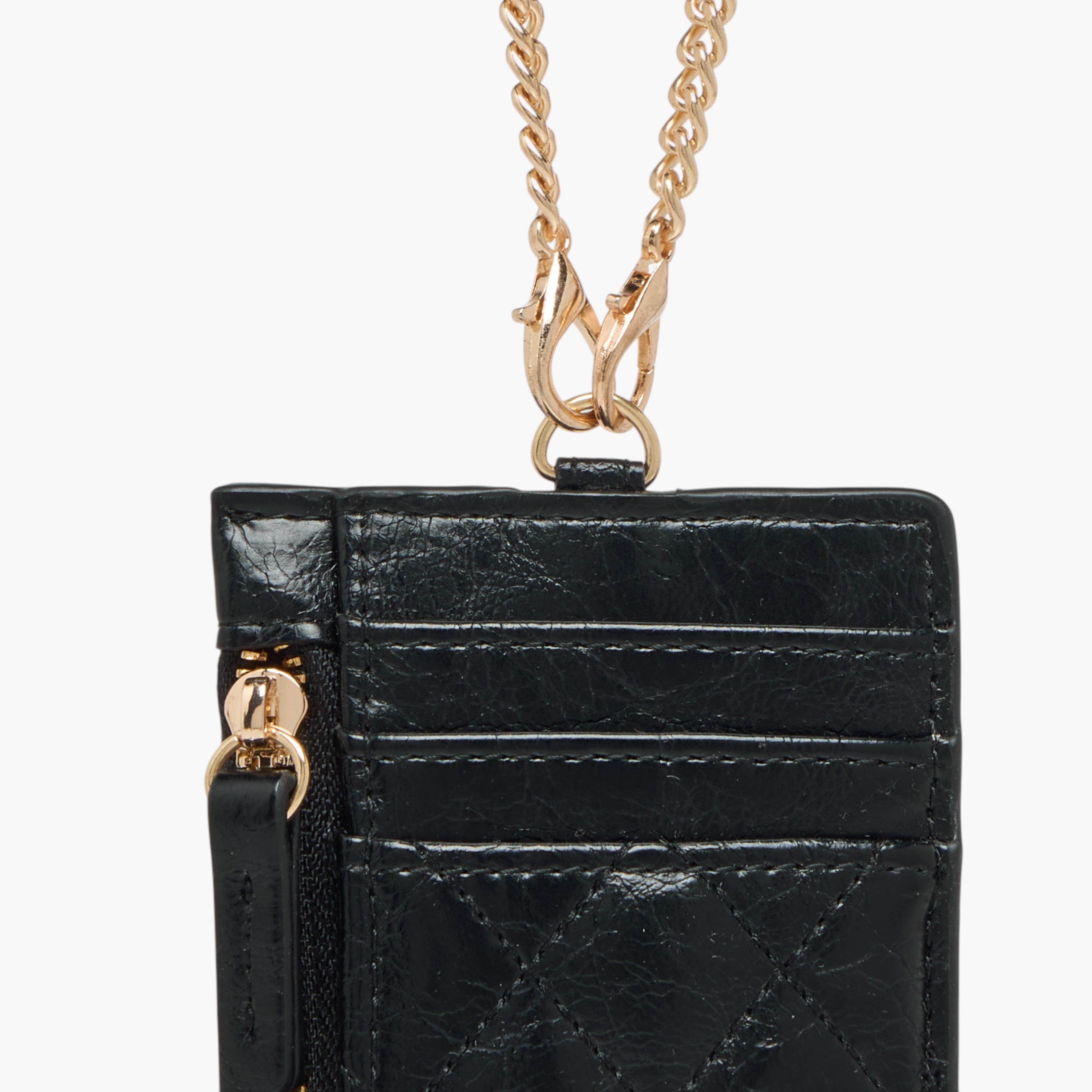 حامل بطاقات مبطن مع حزام سلسلة قابل للفصل من سيليست-women-bagsandwallets-wallets-image-5