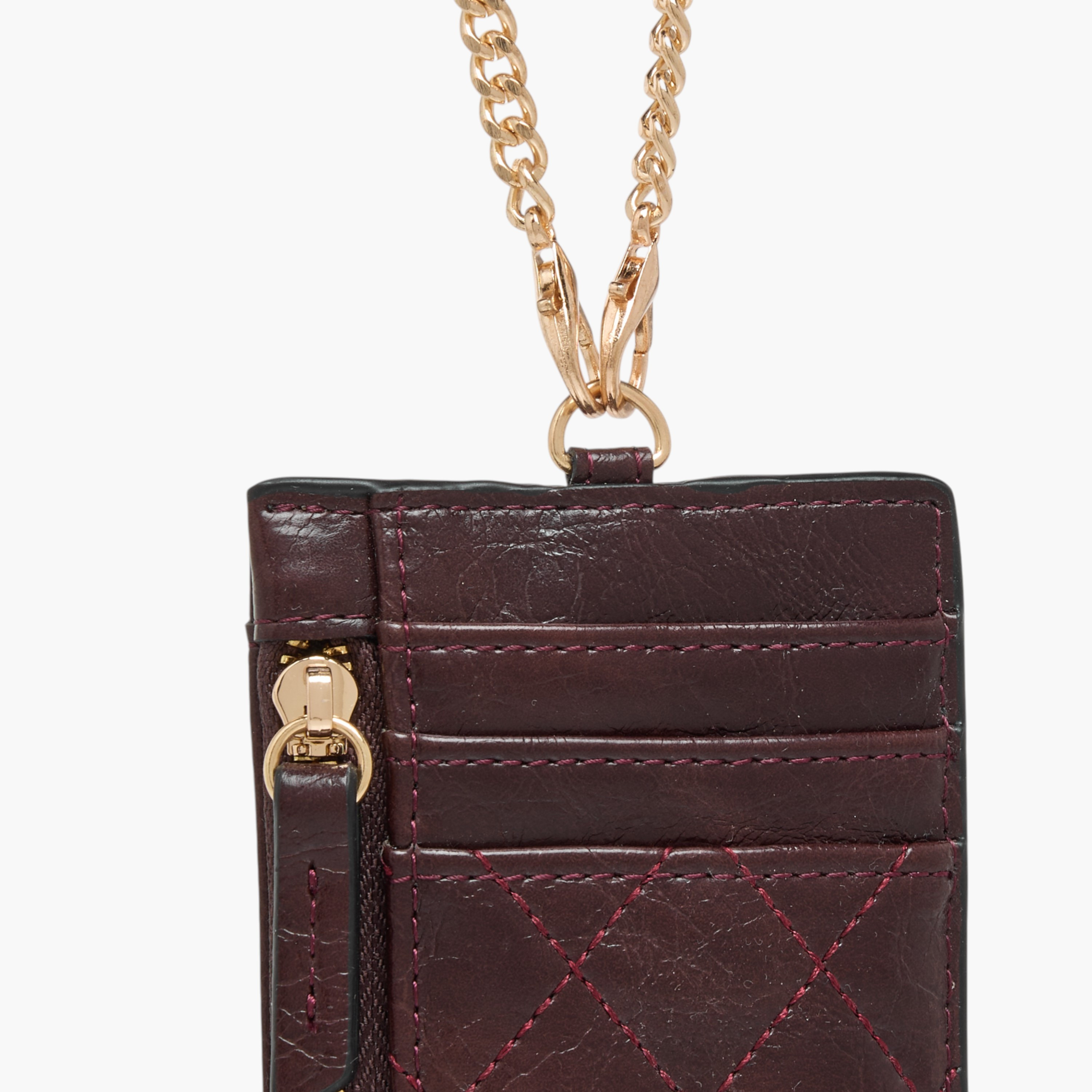 حامل بطاقات مبطن مع حزام سلسلة قابل للفصل من سيليست-women-bagsandwallets-wallets-image-5