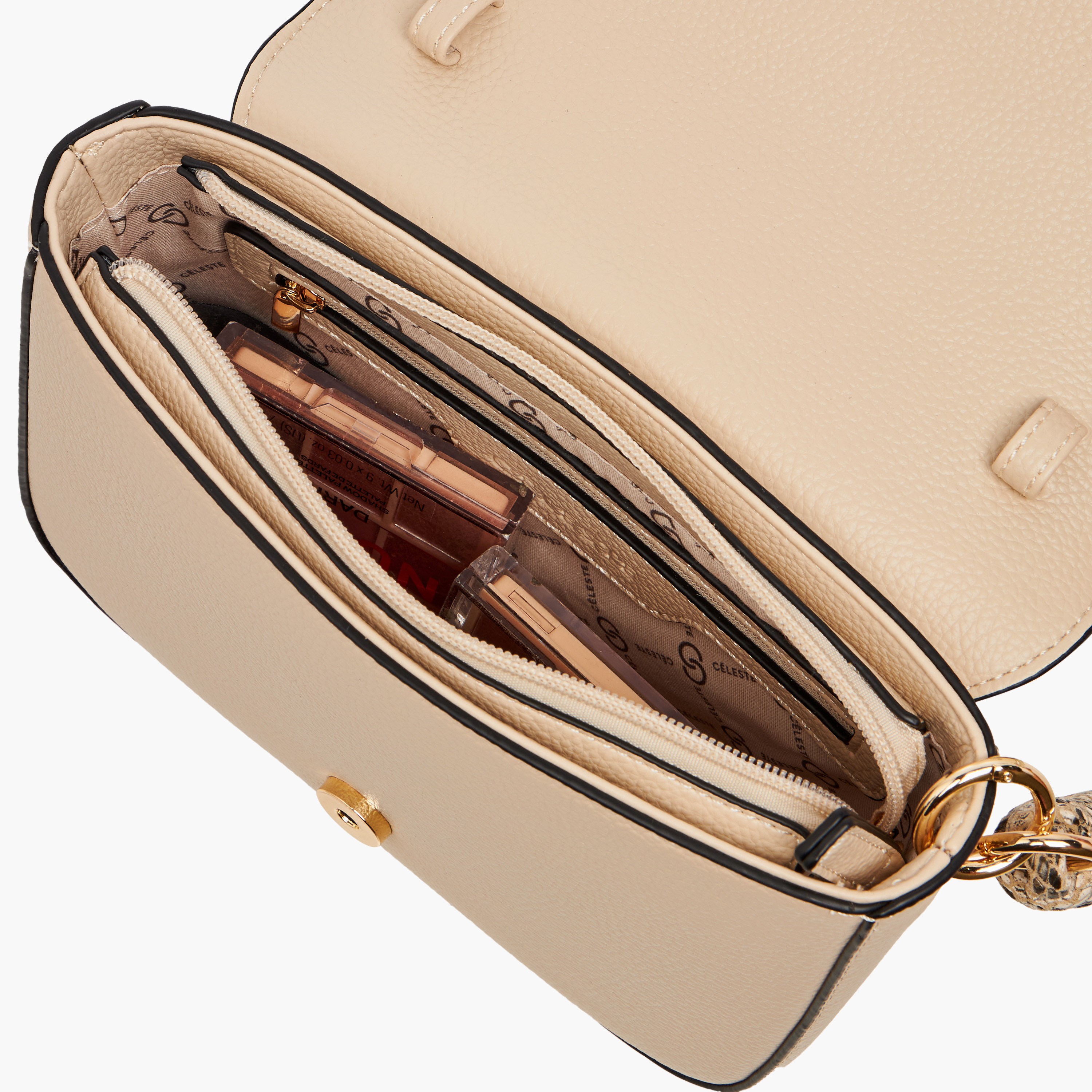 Celeste Solid Crossbody Bag with Adjustable Strap and Button Closure-women-bagsandwallets-handbags-image-9