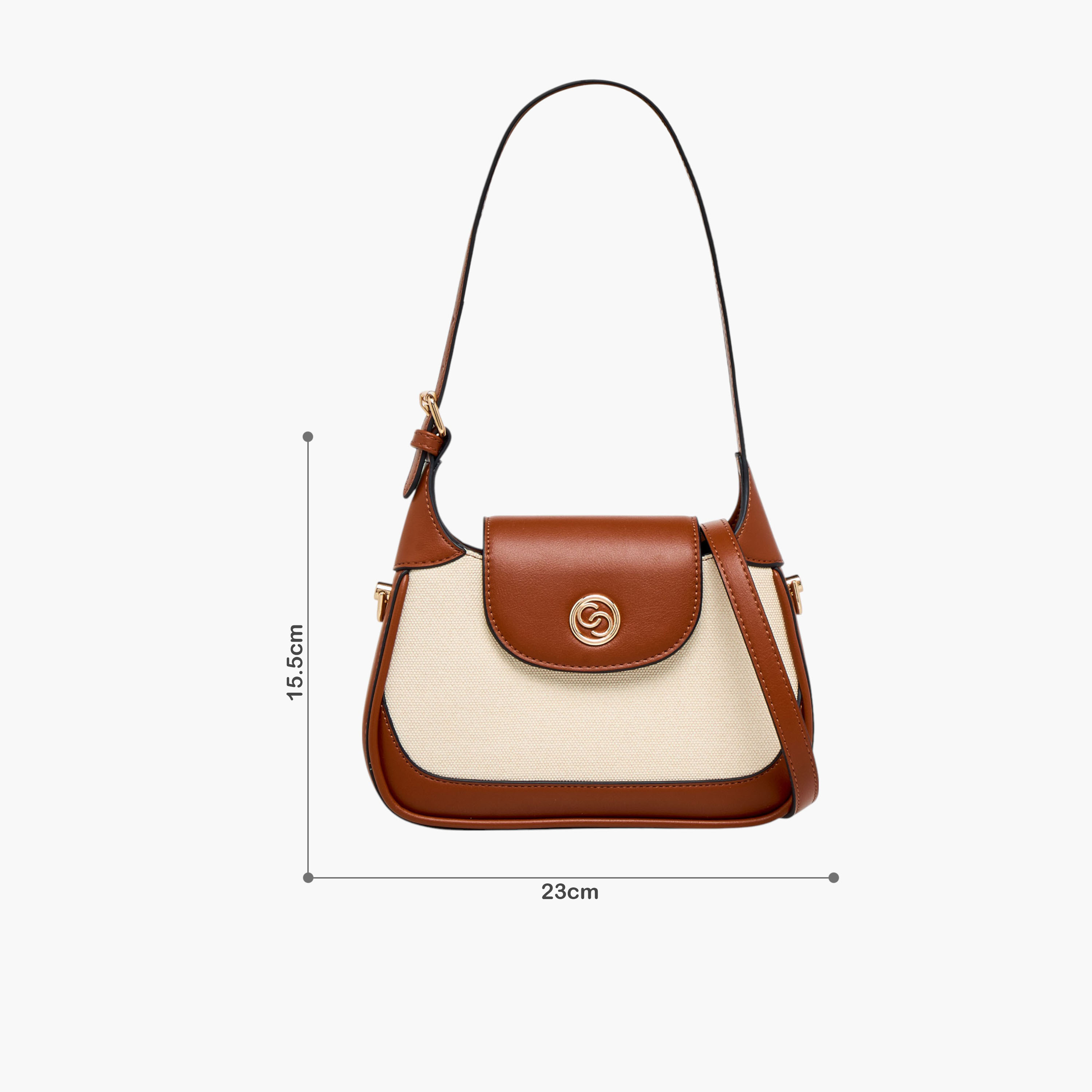 Celeste Colourblock Shoulder Bag with Detachable Strap-women-bagsandwallets-handbags-image-2