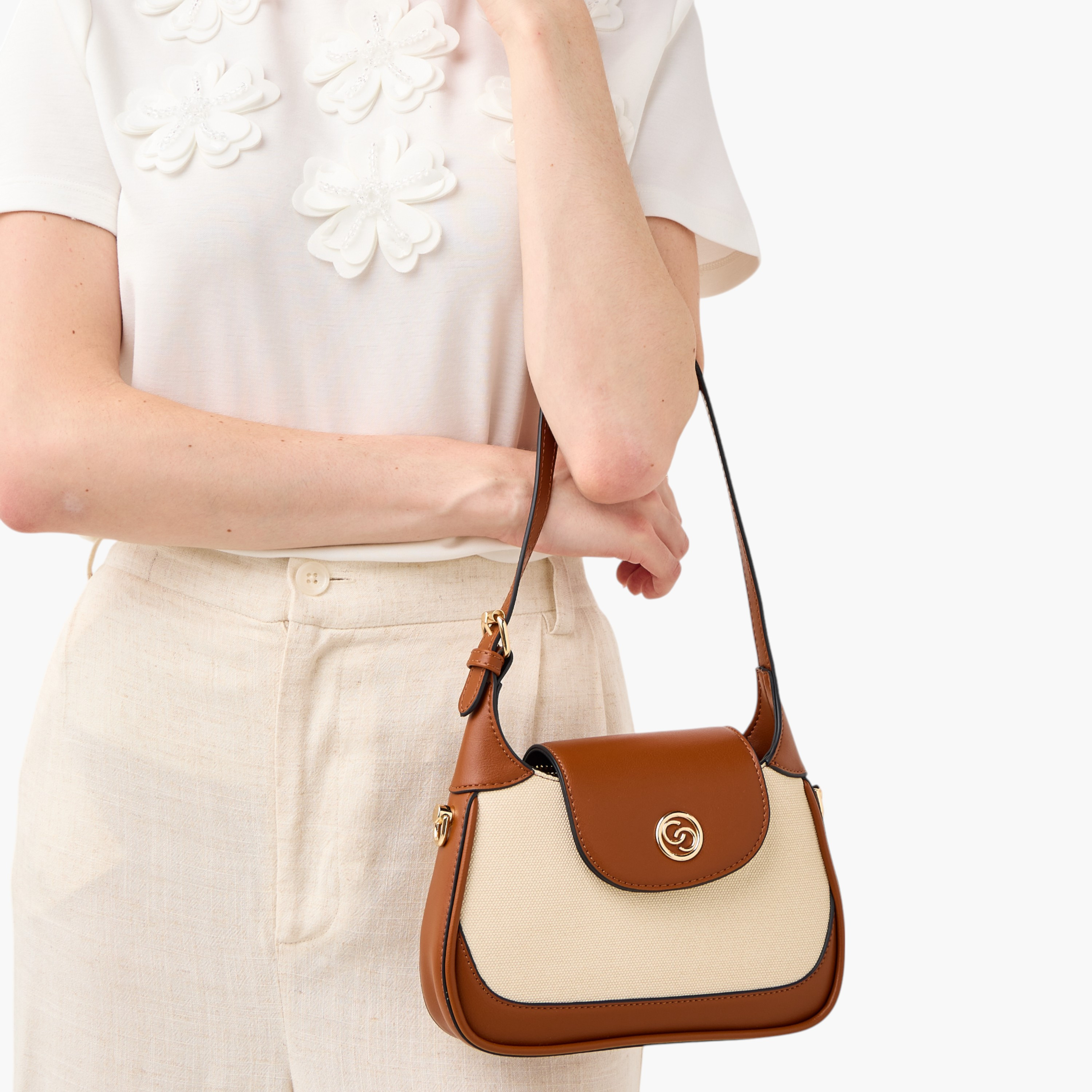Celeste Colourblock Shoulder Bag with Detachable Strap-women-bagsandwallets-handbags-image-9