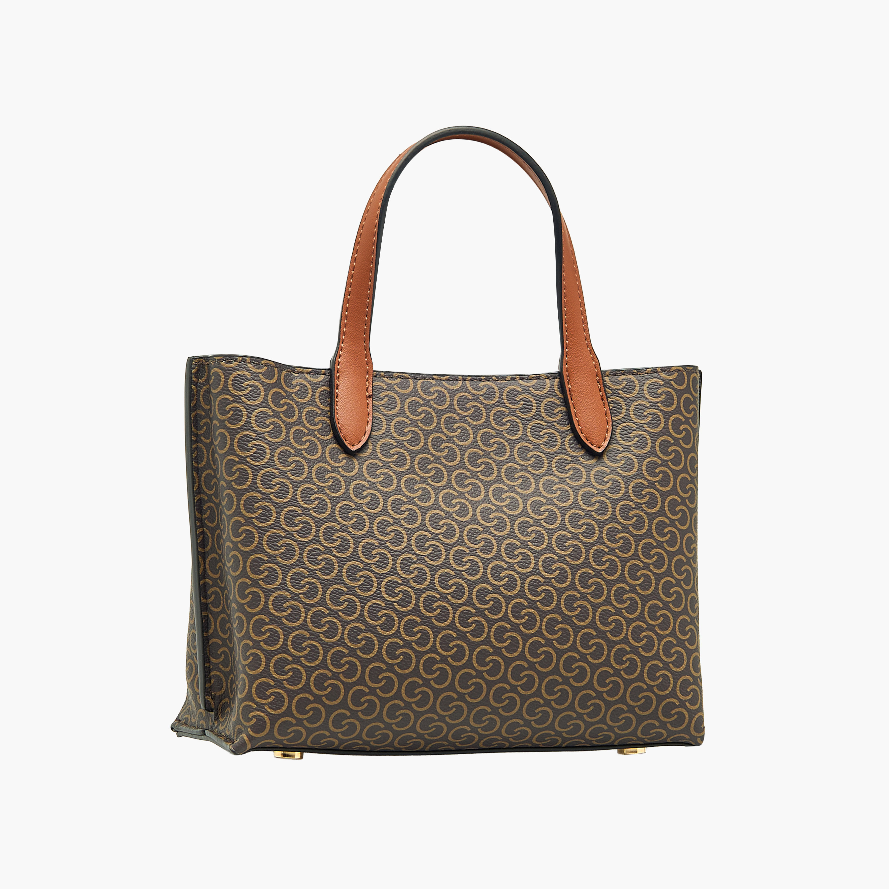 Celeste Monogram Print Tote Bag with Zip Closure and Coin Pouch-women-bagsandwallets-handbags-image-5