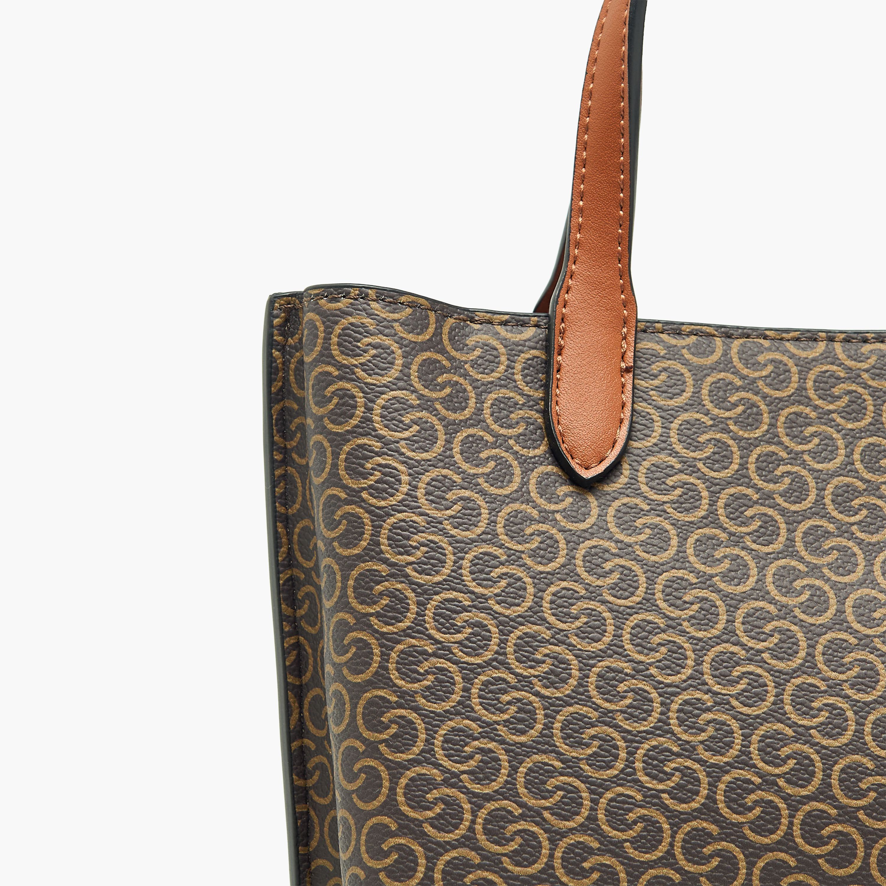 Celeste Monogram Print Tote Bag with Zip Closure and Coin Pouch-women-bagsandwallets-handbags-image-8