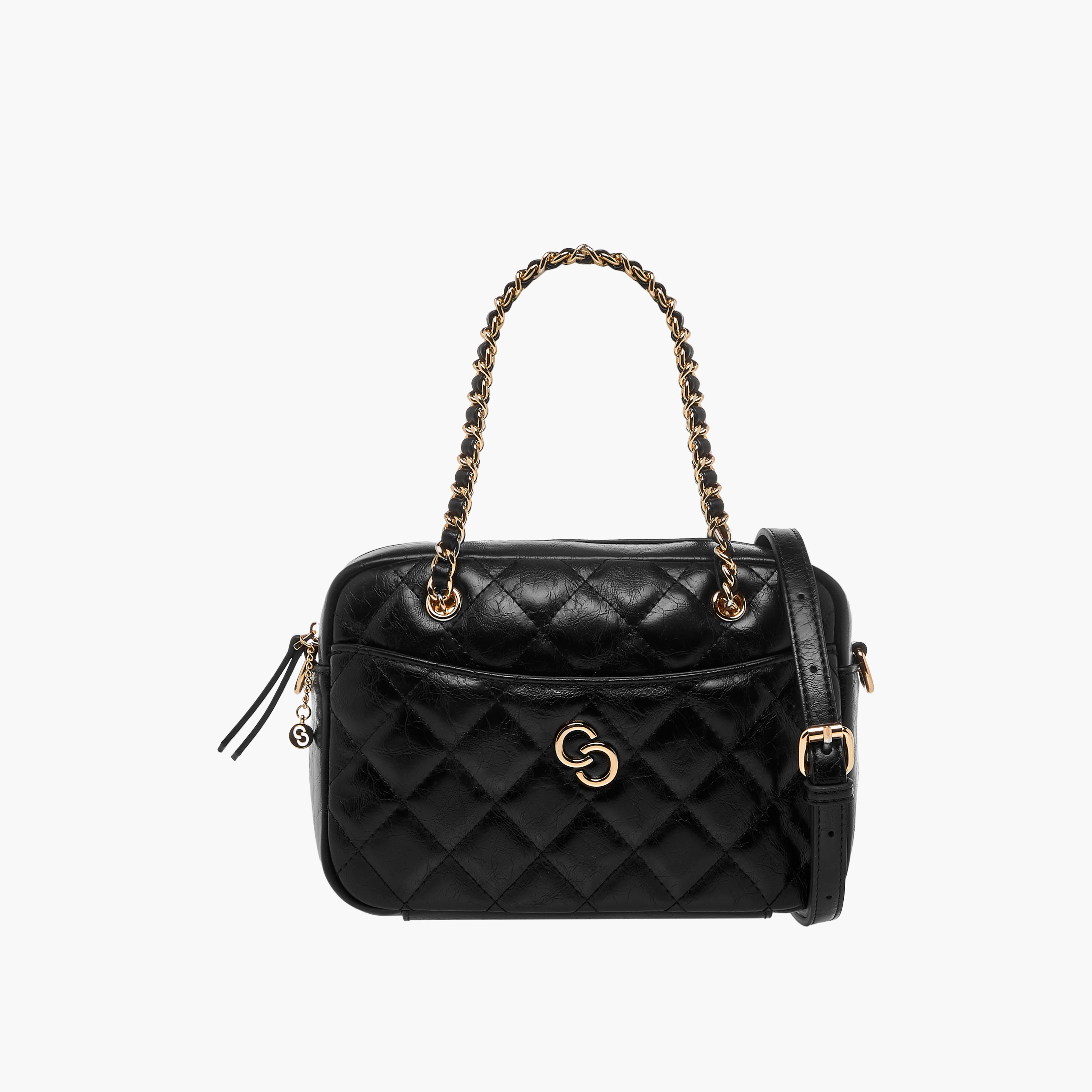 شنطة كروس بودي مبطنة بسحاب إغلاق من سيليست-women-bagsandwallets-handbags-image-1