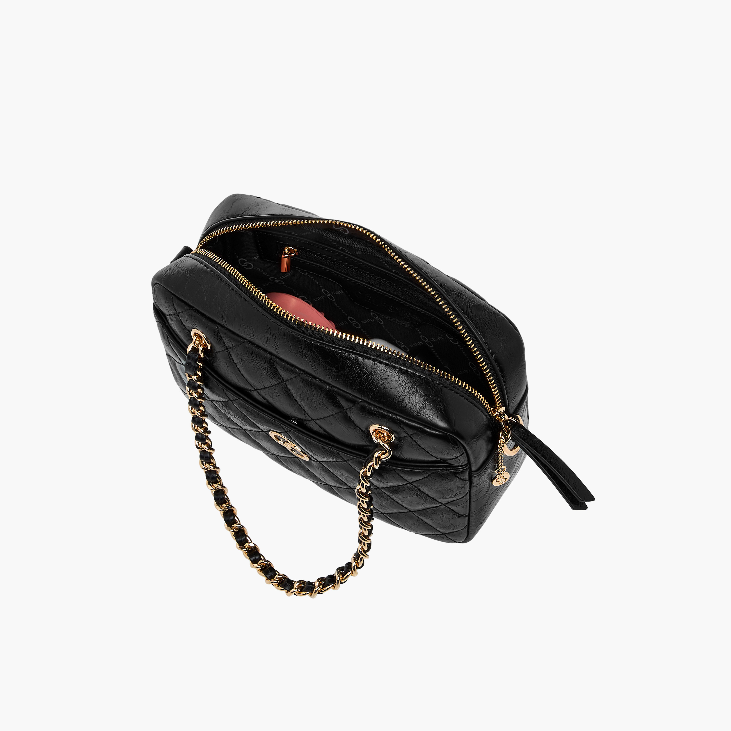 شنطة كروس بودي مبطنة بسحاب إغلاق من سيليست-women-bagsandwallets-handbags-image-9