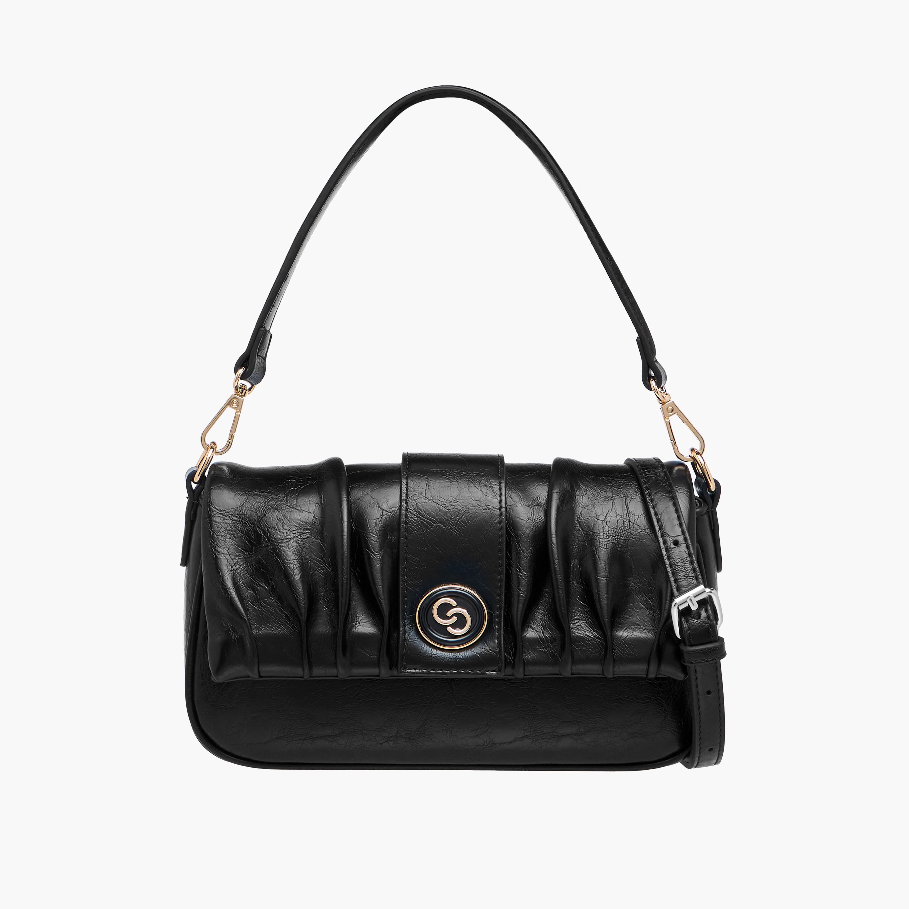 شنطة كروس بودي بكسرات وزر إغلاق مغناطيسي من سيليست-women-bagsandwallets-handbags-image-1