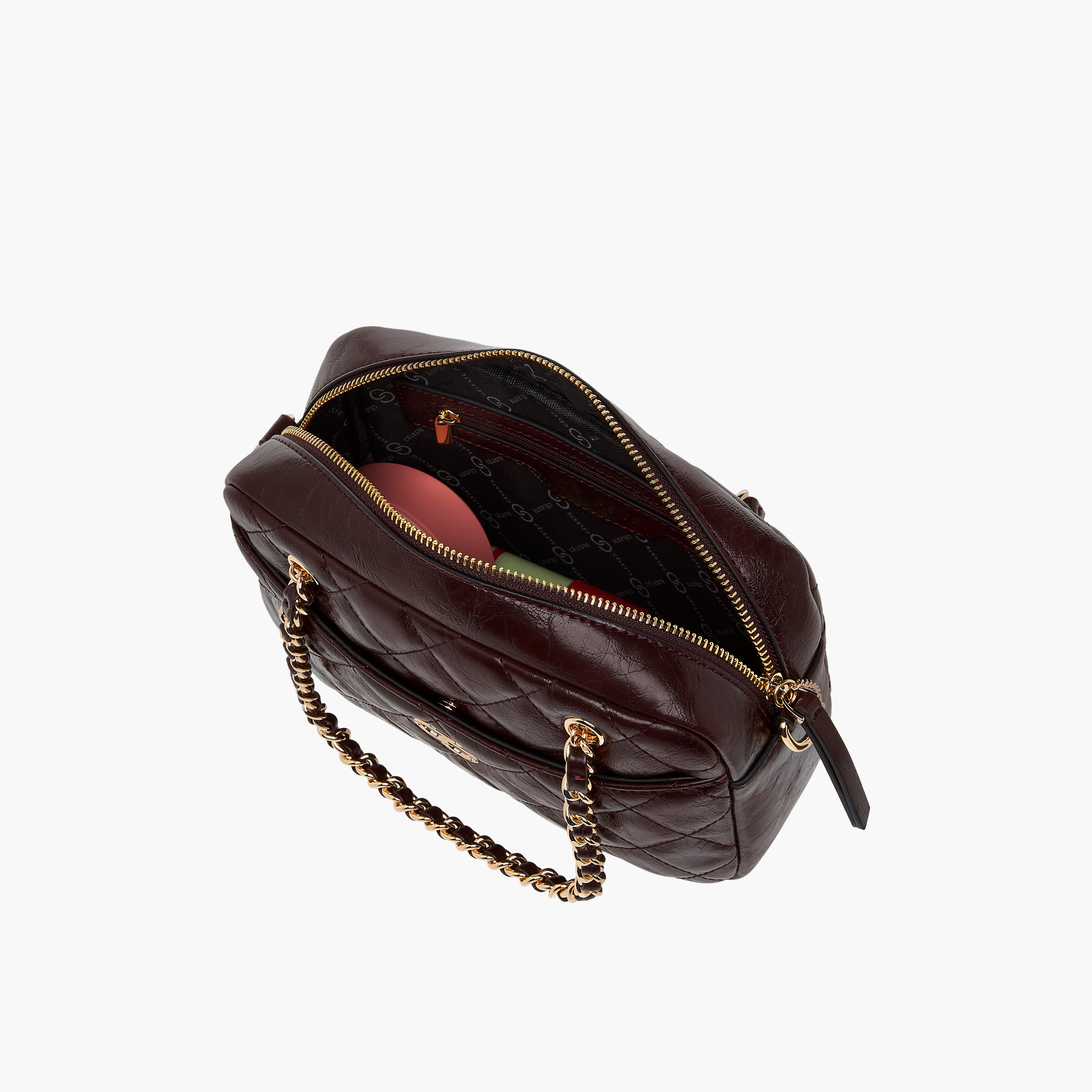 Celeste Quilted Crossbody Bag with Zip Closure-women-bagsandwallets-handbags-image-9