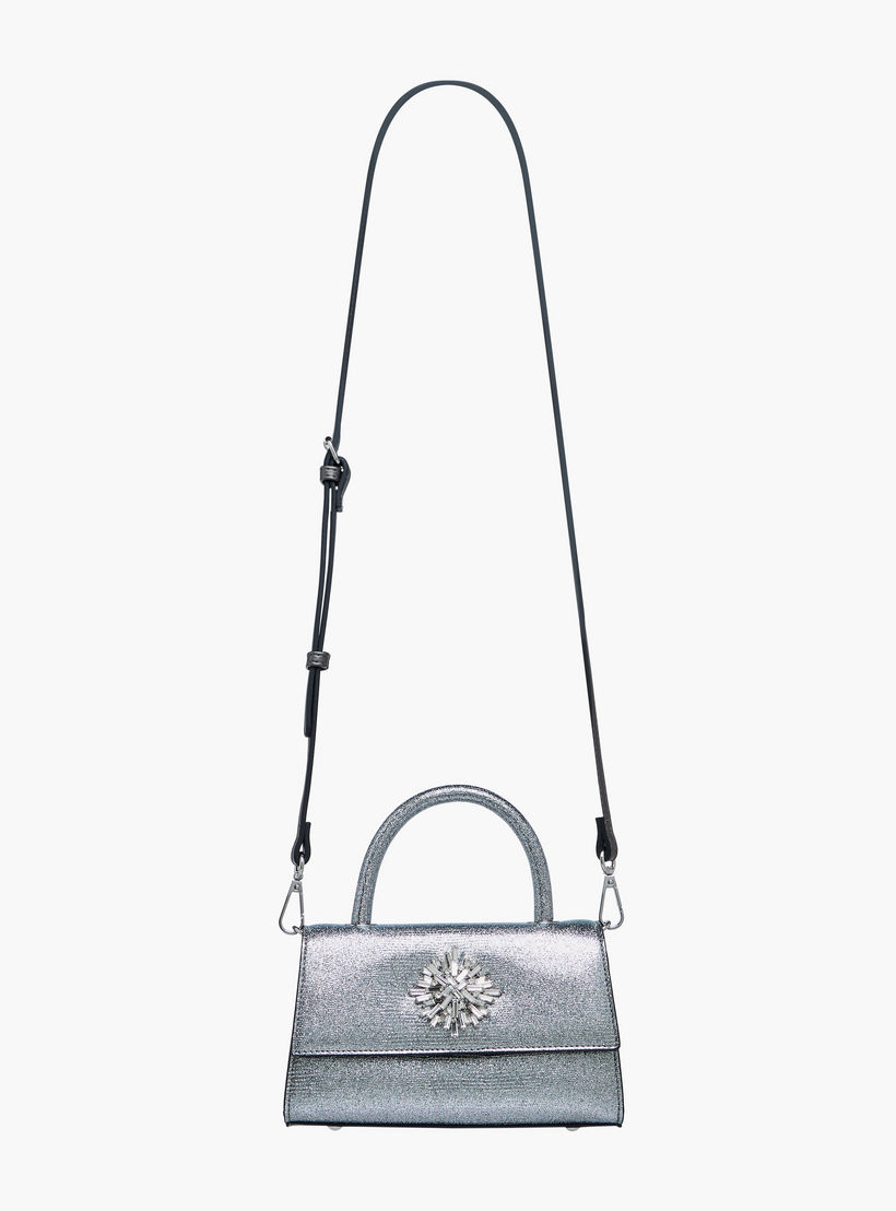 Celeste Embellished Satchel Bag with Magnetic Button Closure-women-bagsandwallets-handbags-image-3