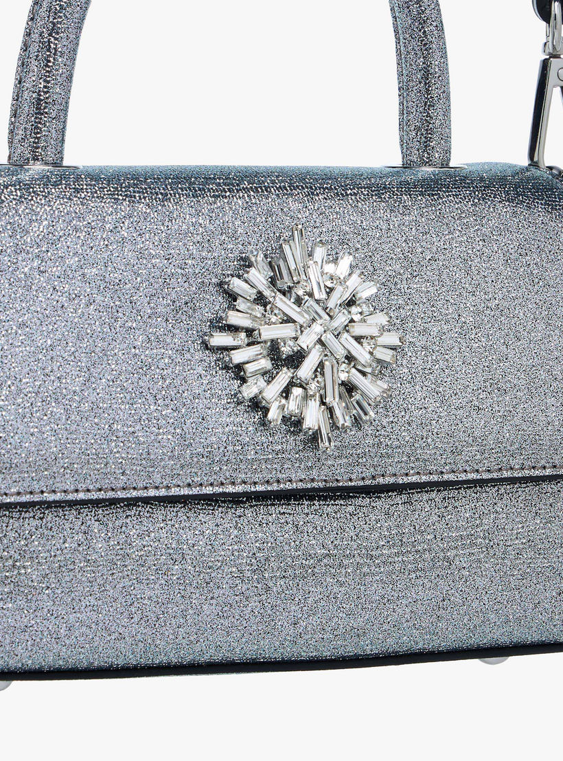 Celeste Embellished Satchel Bag with Magnetic Button Closure-women-bagsandwallets-handbags-image-5