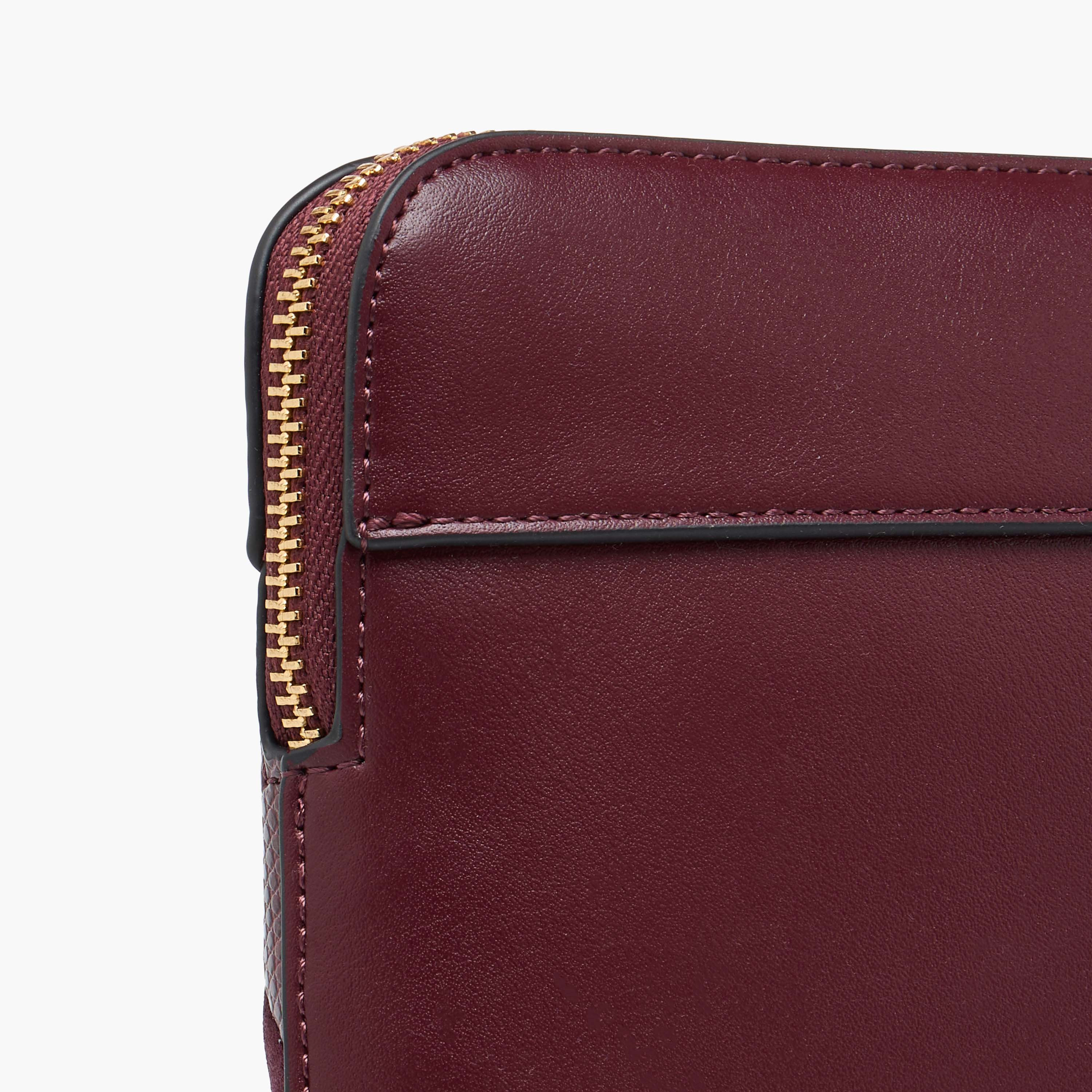 Celeste Textured Clutch with Zip Closure and Wrist Strap-women-bagsandwallets-handbags-image-4