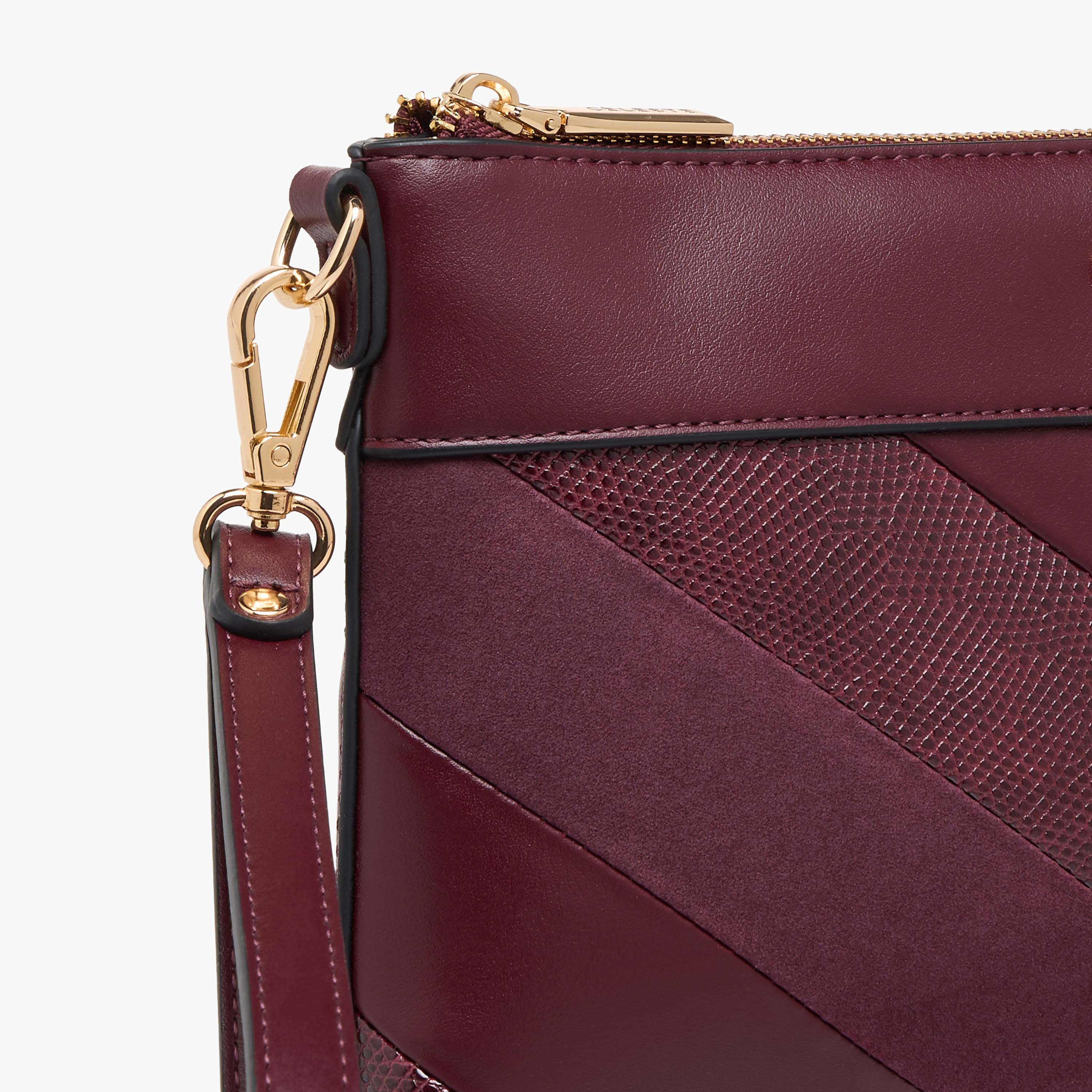 Celeste Textured Clutch with Zip Closure and Wrist Strap-women-bagsandwallets-handbags-image-5