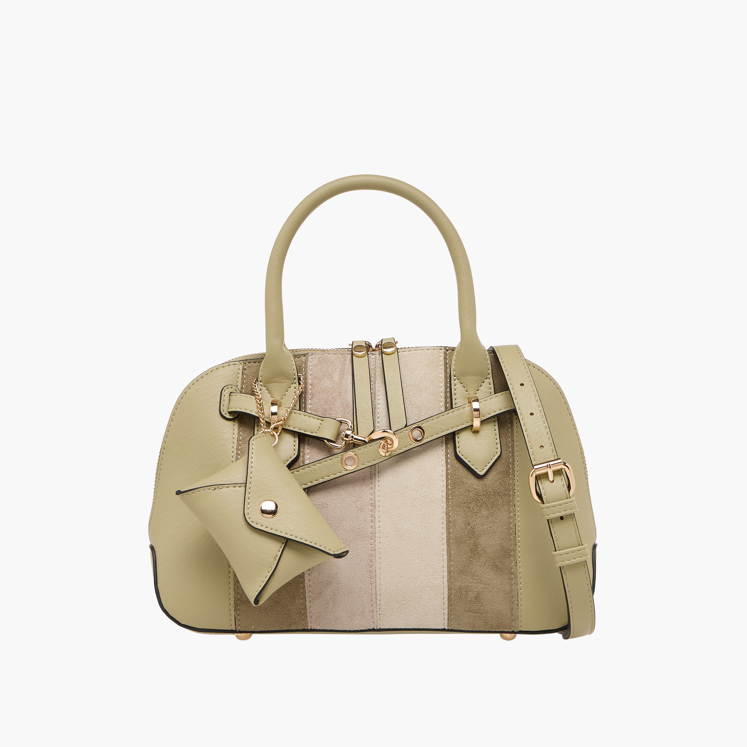 Celeste Colourblock Tote Bag with Double Handles and Detachable Purse-women-bagsandwallets-handbags-image-1