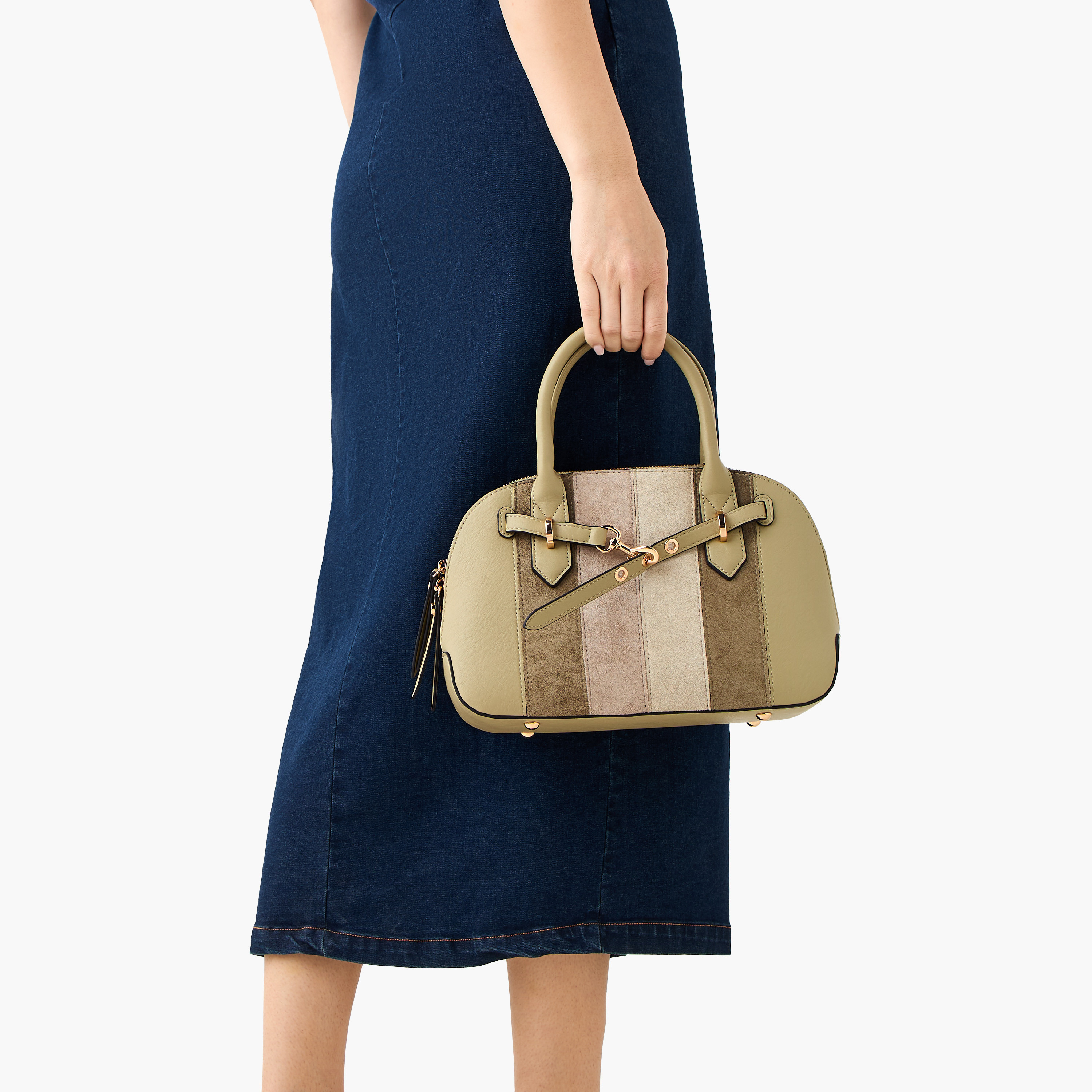 Celeste Colourblock Tote Bag with Double Handles and Detachable Purse-women-bagsandwallets-handbags-image-11