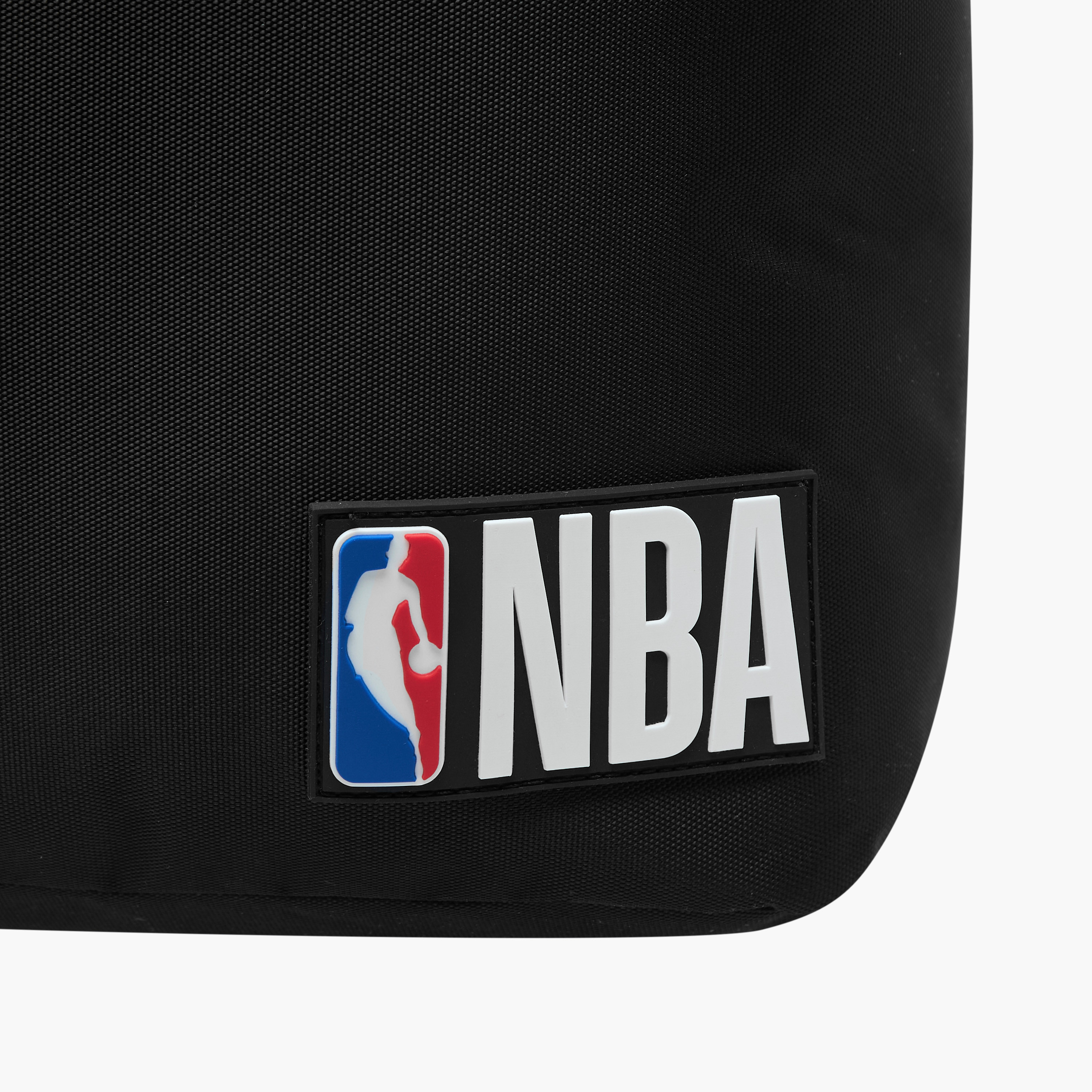 NBA The Los Angeles Lakers Logo Detail Backpack with Zip Closure - 18 inches-school-bagsandbackpacks-backpacks-image-11