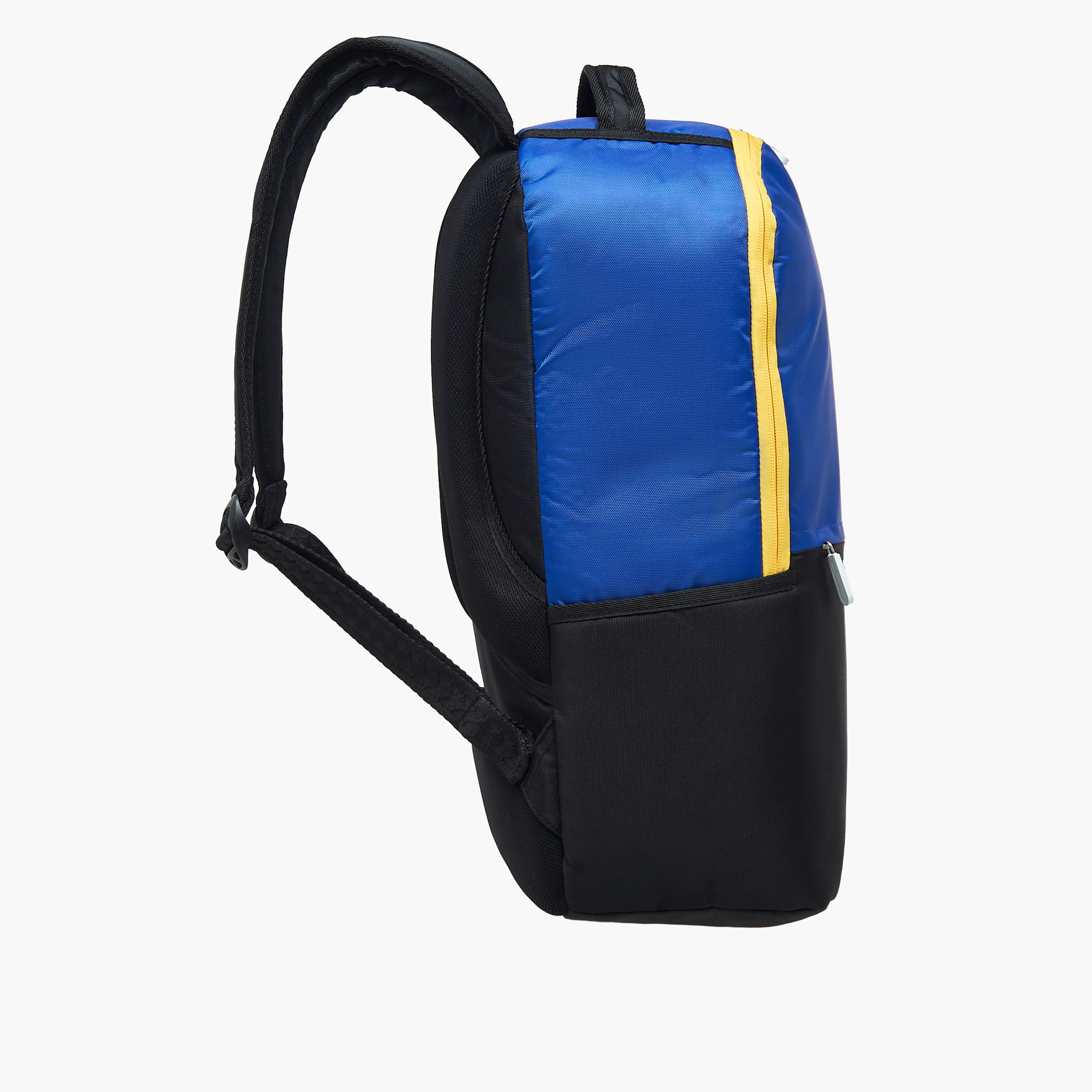 NBA The Golden State Warriors Logo Detail Backpack with Zip Closure - 18 inches-school-bagsandbackpacks-backpacks-image-5