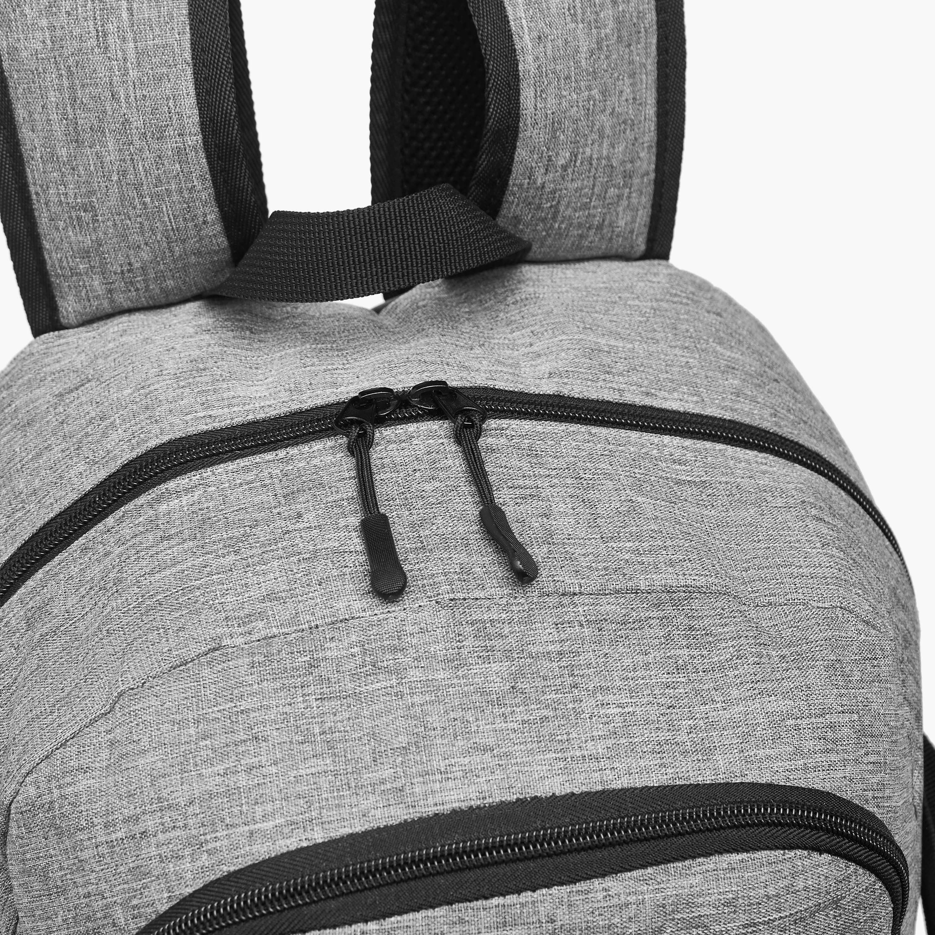 NBA Logo Print Backpack with Adjustable Straps and Zip Closure - 18 inches-school-bagsandbackpacks-backpacks-image-7