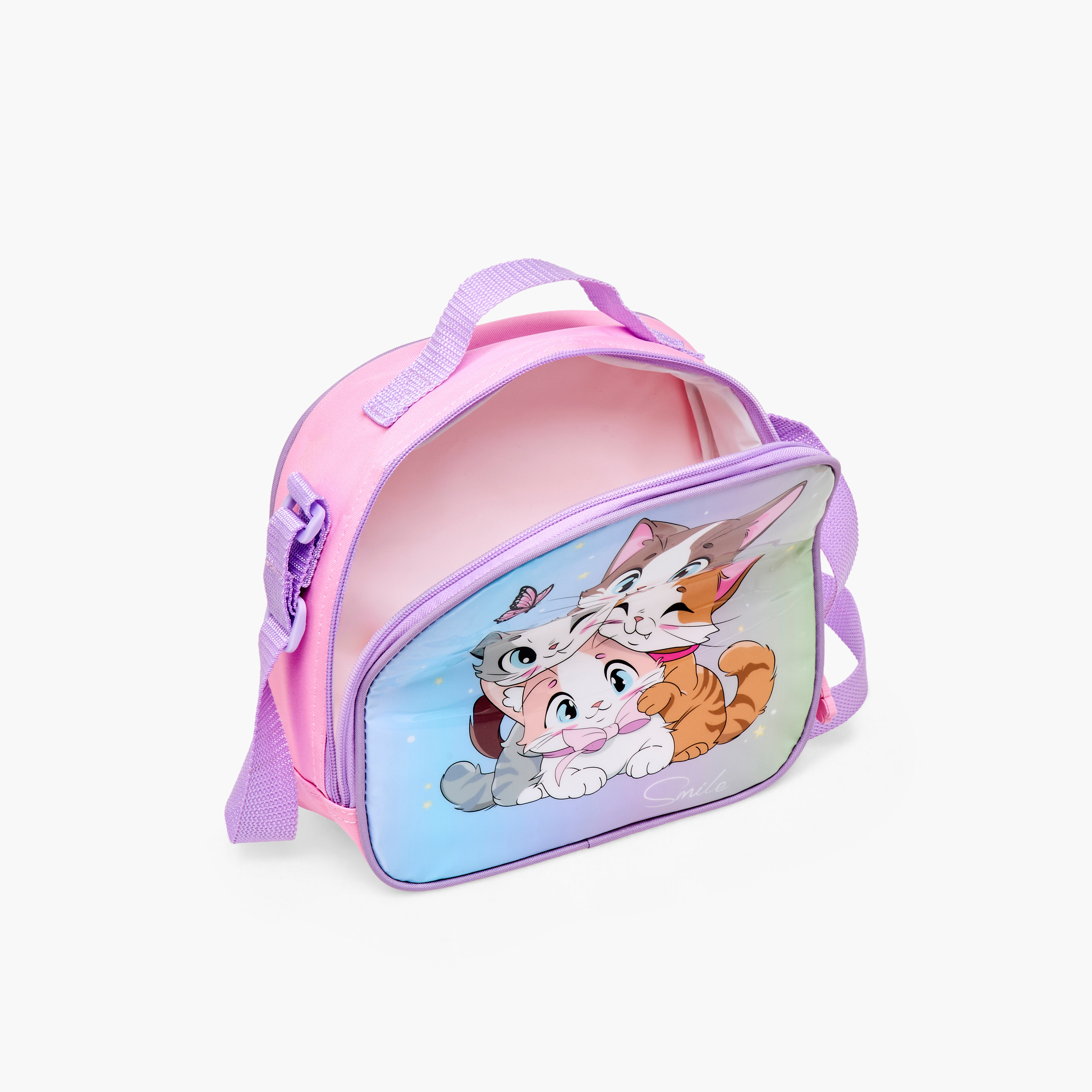 Juniors 3-Piece Cat Print Backpack Set - 16 inches-school-bagsandbackpacks-backpacks-image-13